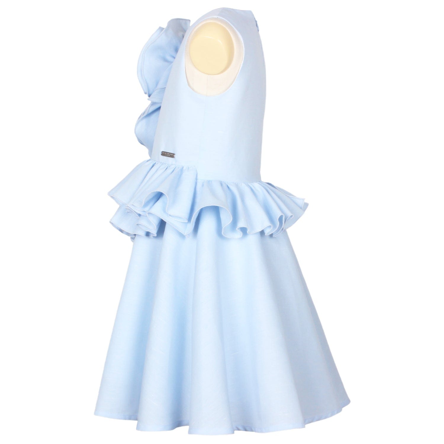 In Bloom Dress Blue Clouds