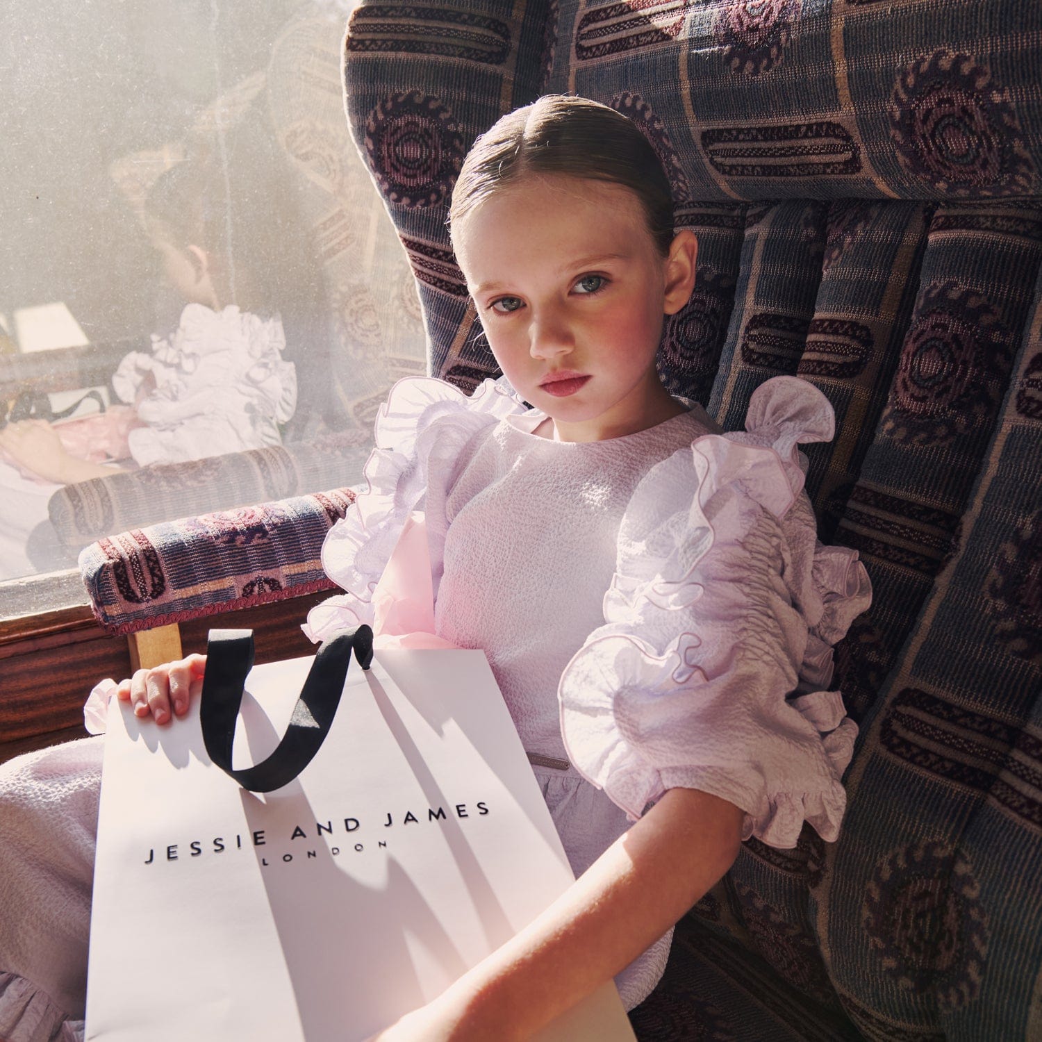 Wisteria Dress Yellow Texture