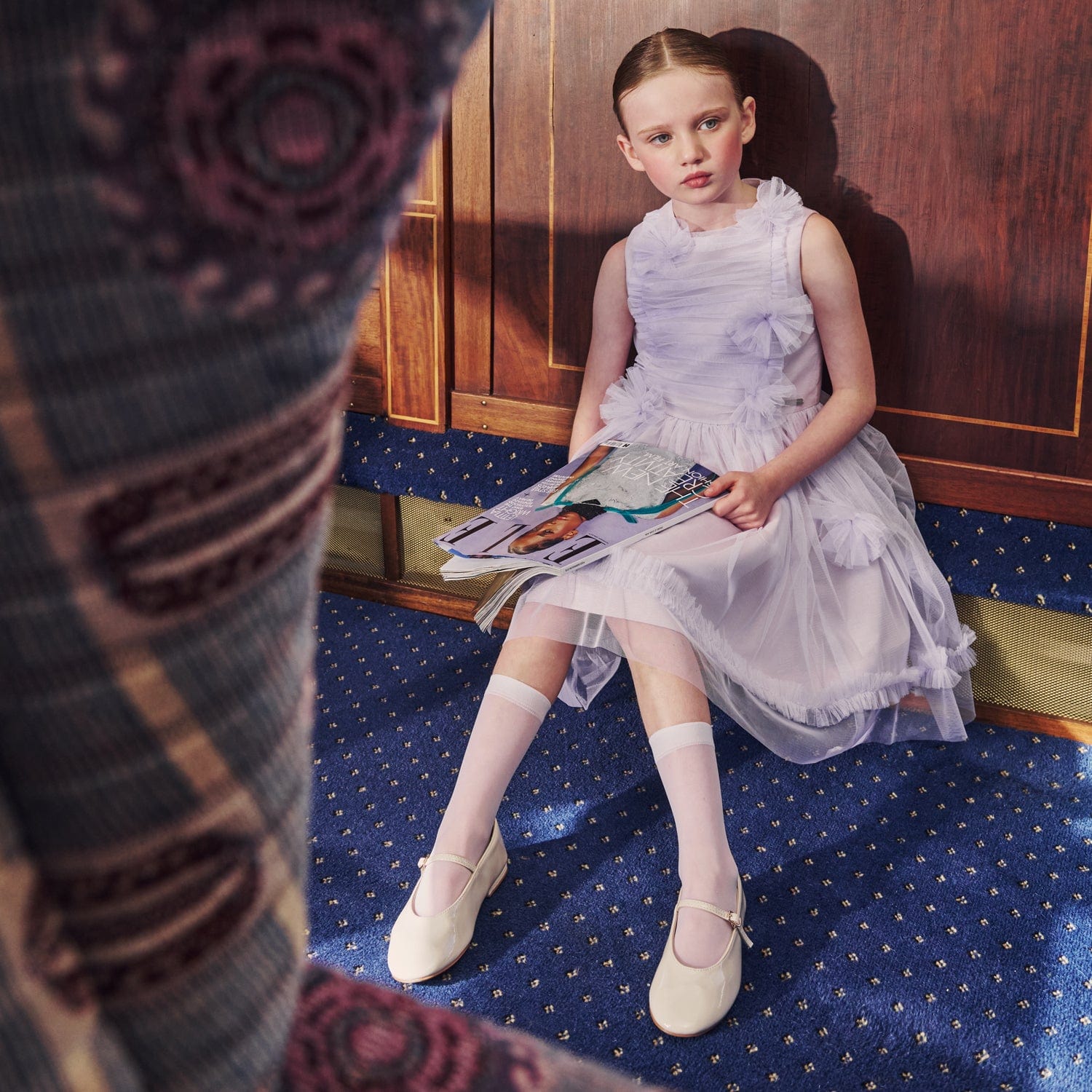 Meadow Dress Lilac Tulle