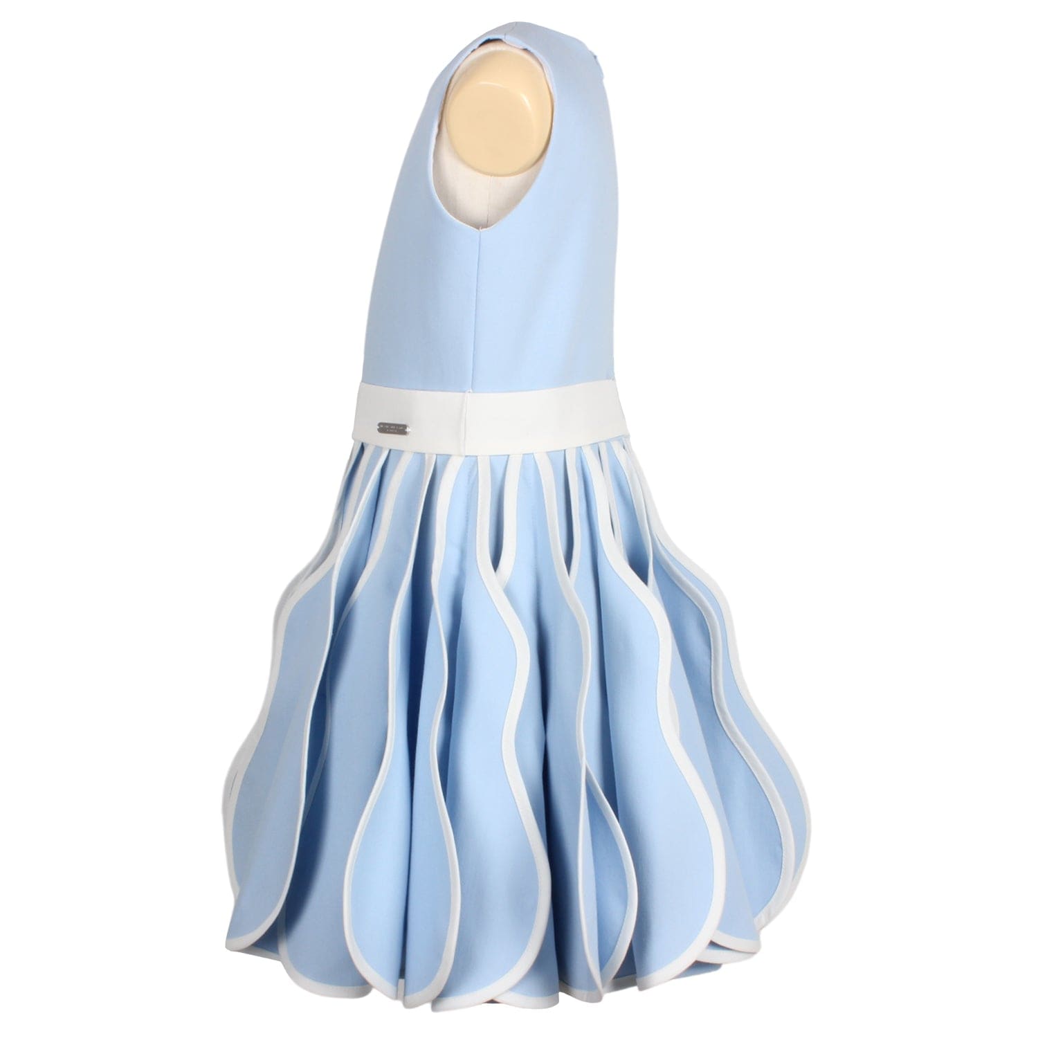Apple Of My Eye Dress Light Blue 6YRS SAMPLE