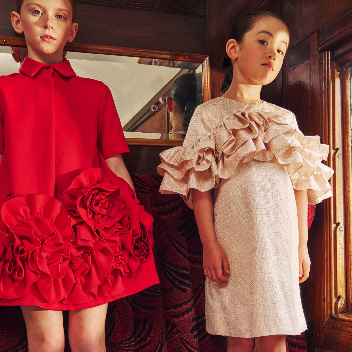 Dream On Dress Royal Red