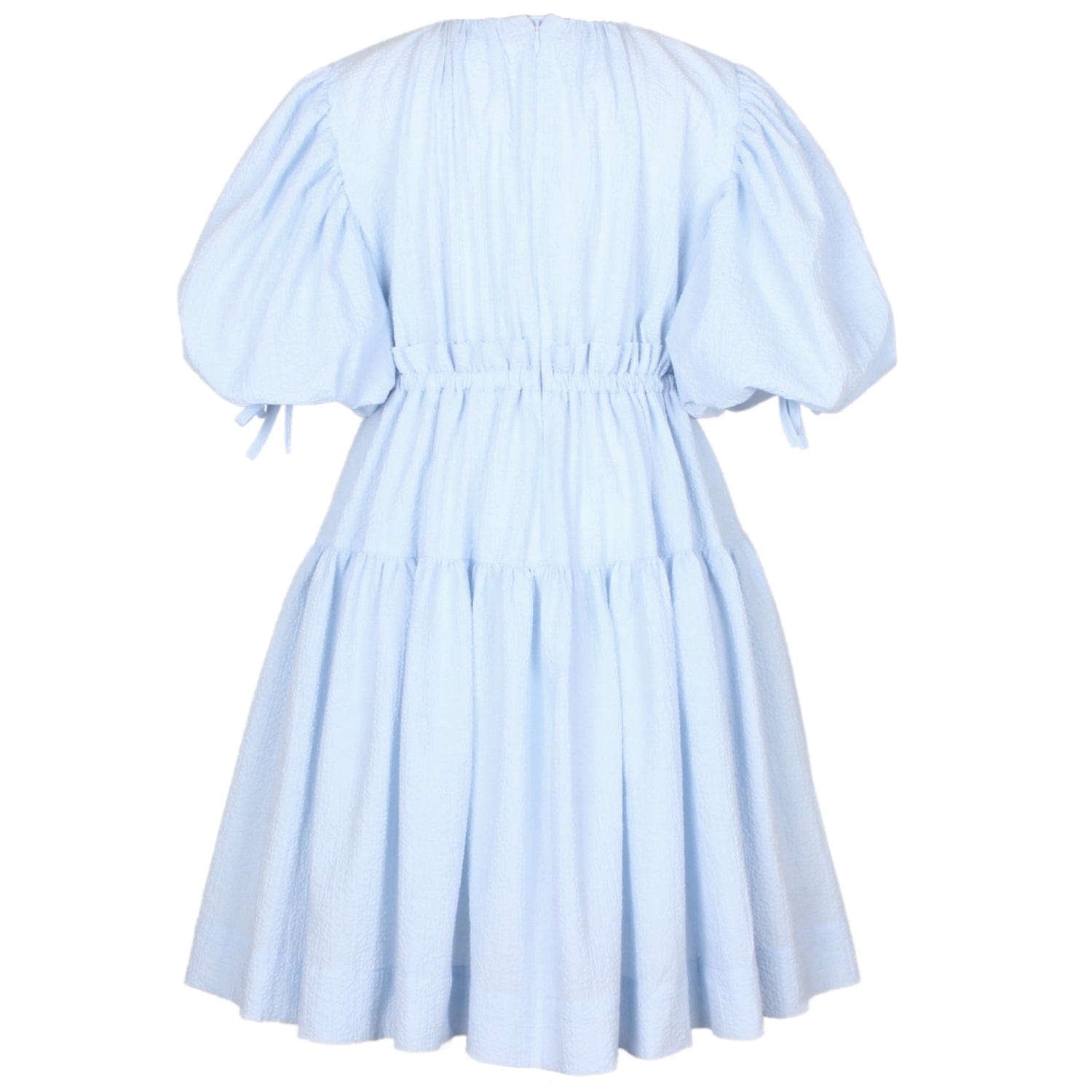 Cyan Dress Blue Texture