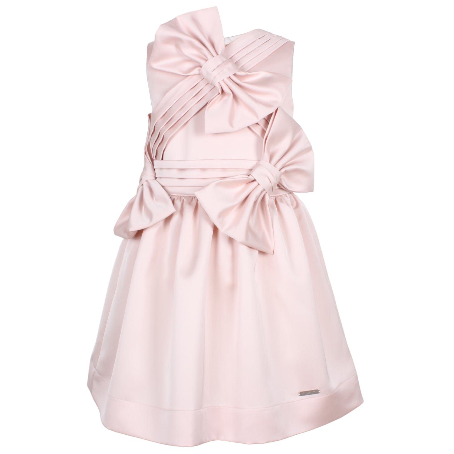 Forever and Always Dress Pink Satin
