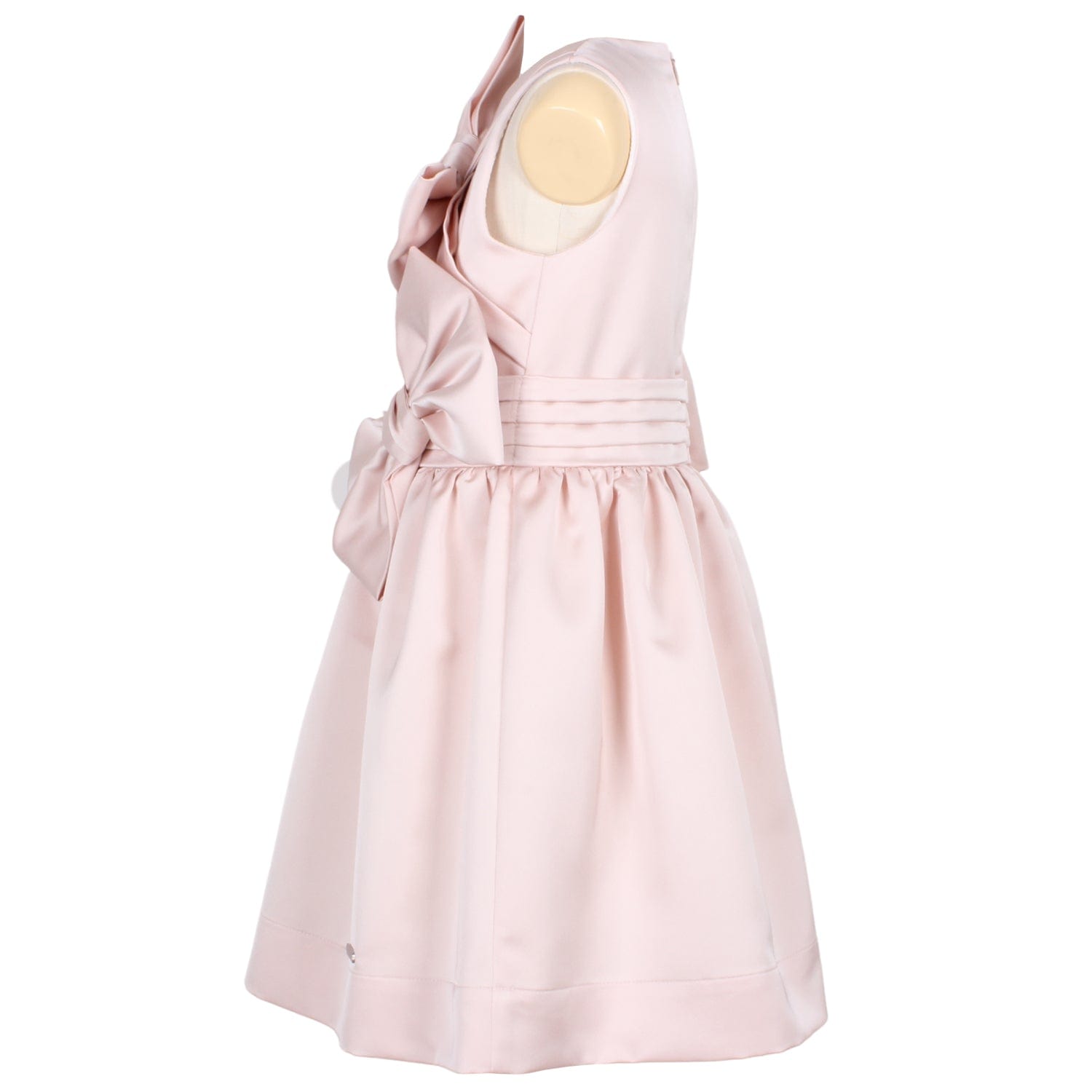 Forever and Always Dress Pink Satin