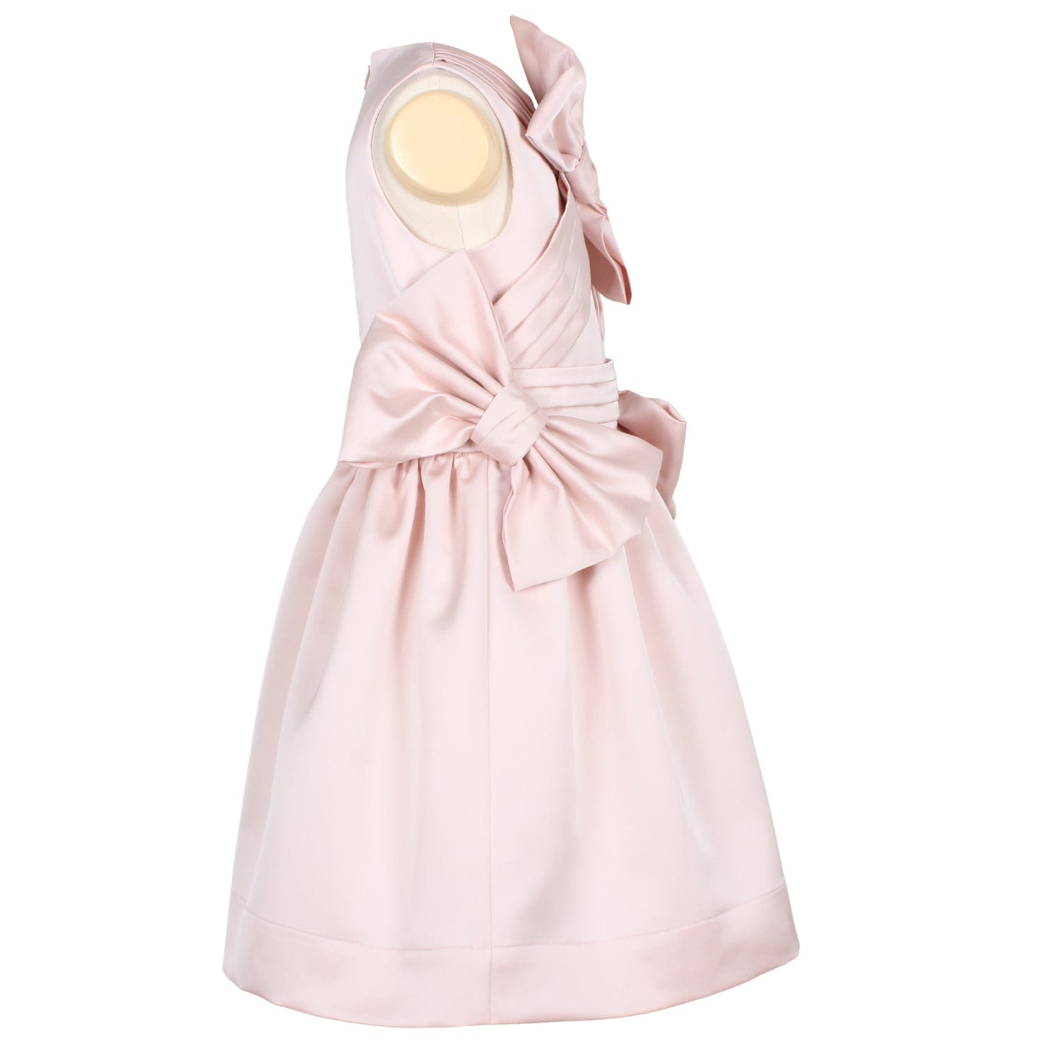 Forever and Always Dress Pink Satin