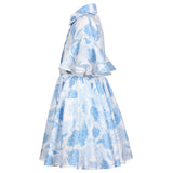 Little Sister Dress Blue Hydrangea
