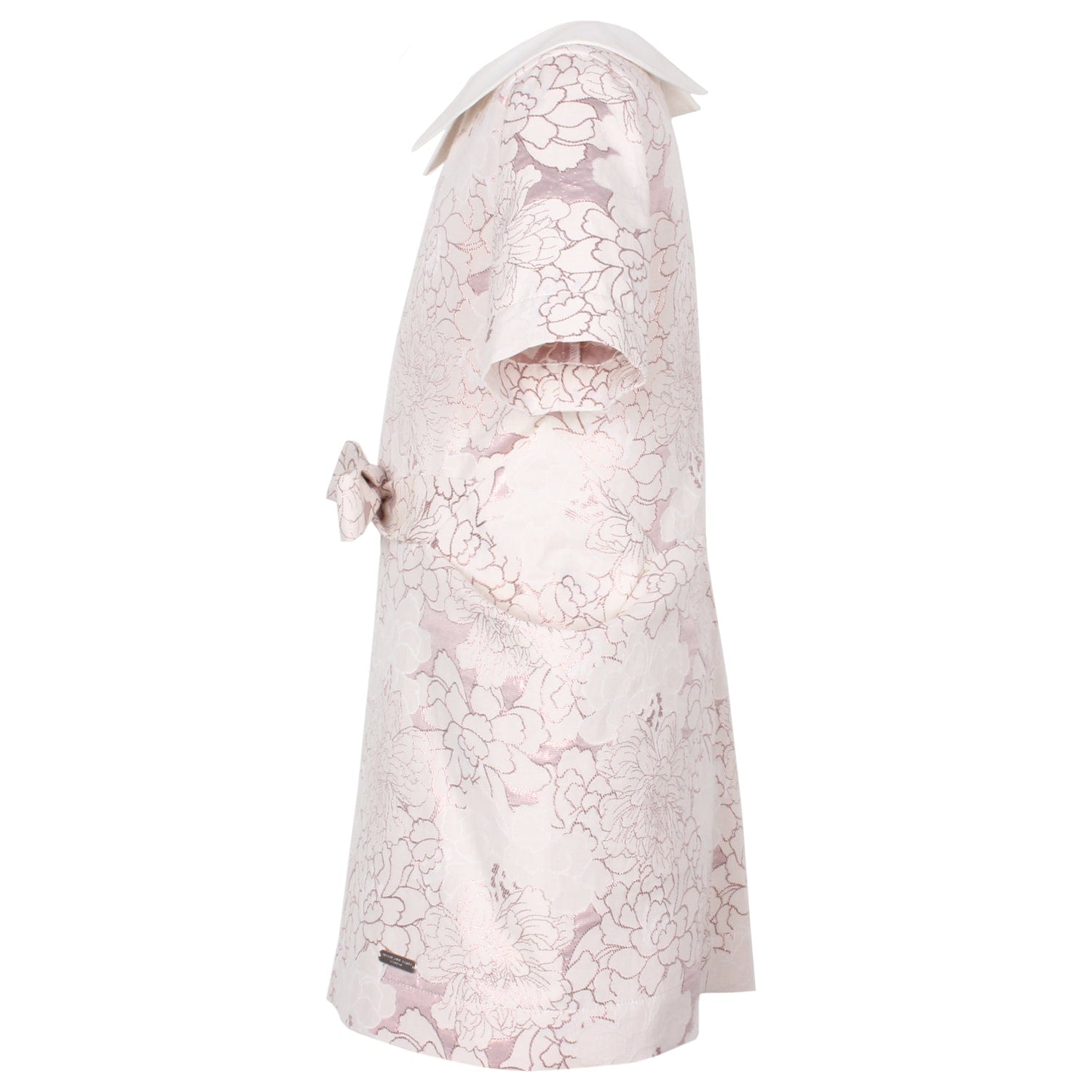 Origami Dress Pink Clouds Jacquard
