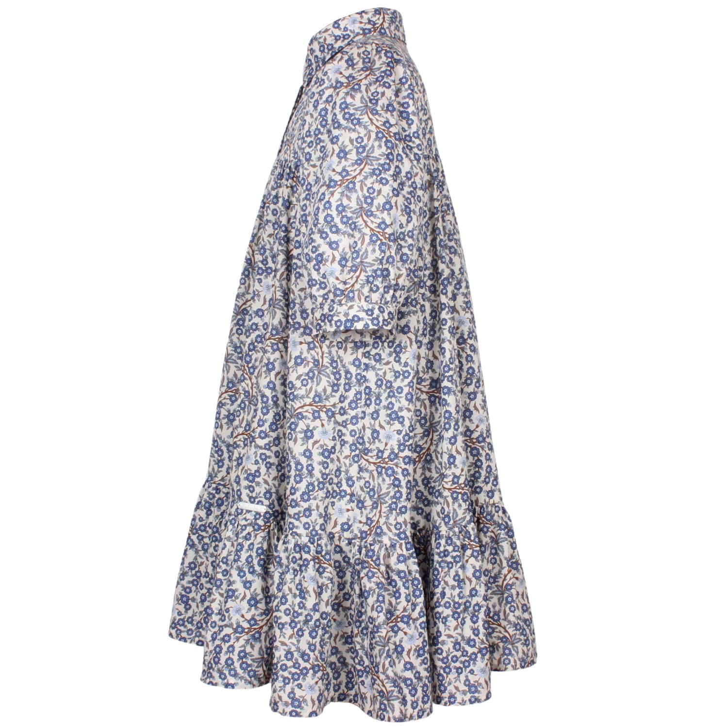 Abbey Dress Ditsy Blue Flower 6YRS SAMPLE