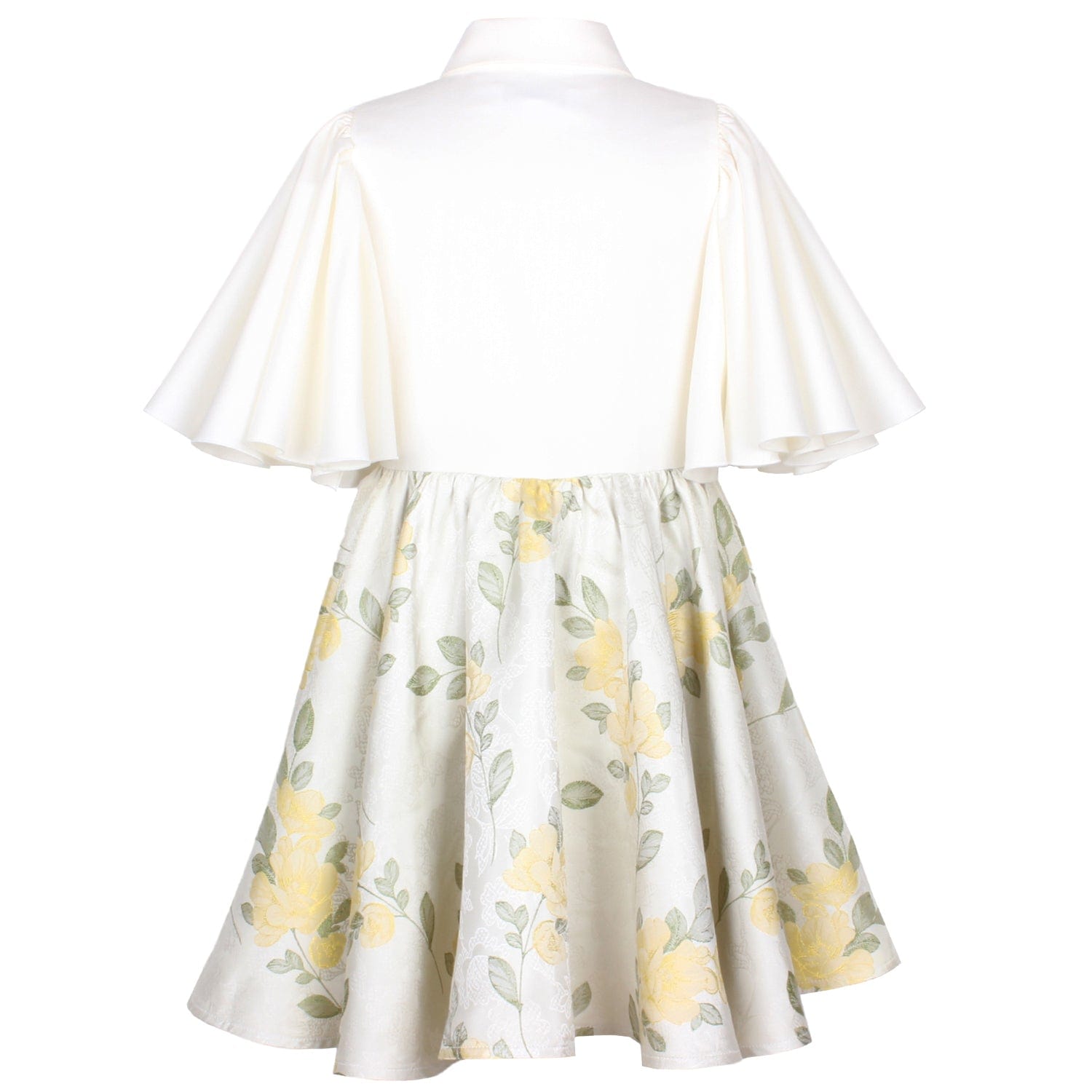 Admiral Dress Springtime Floral Jacquard