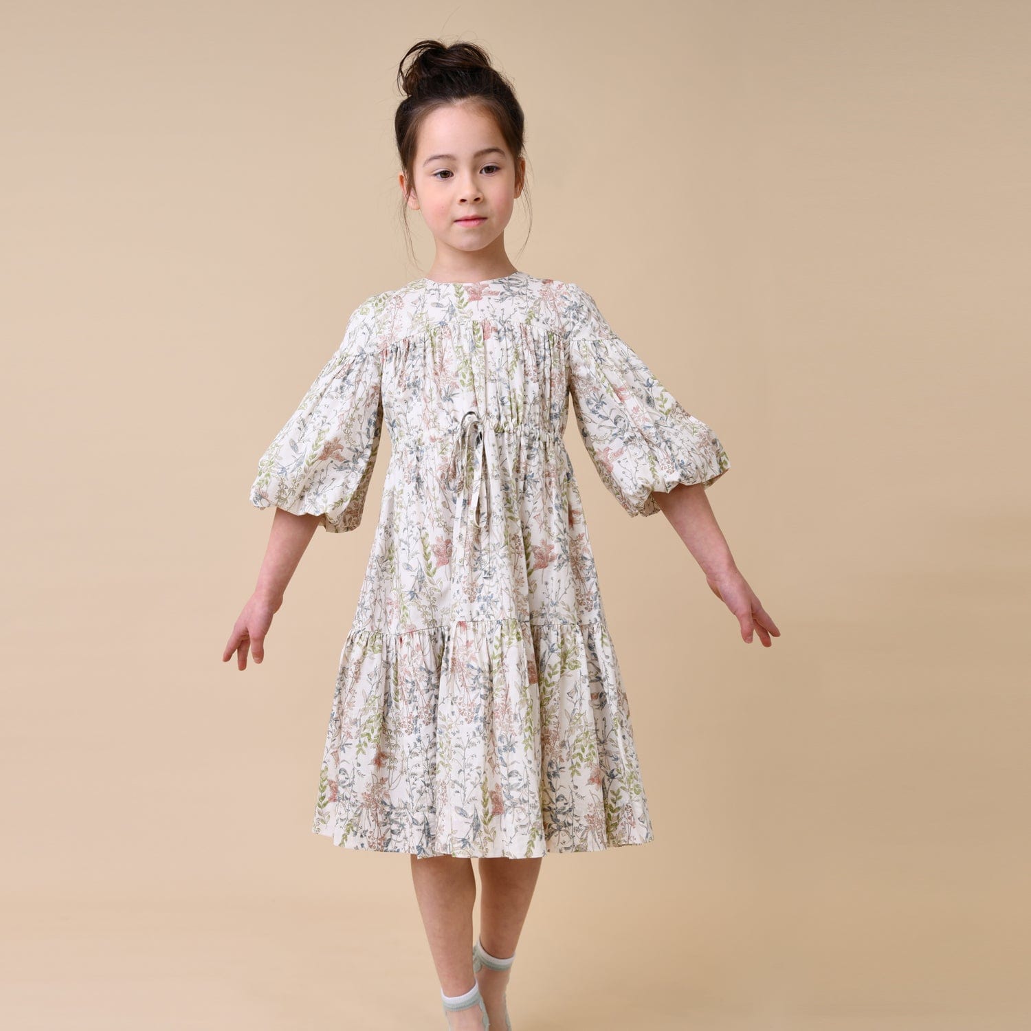 Angelina Dress Pastel Flower