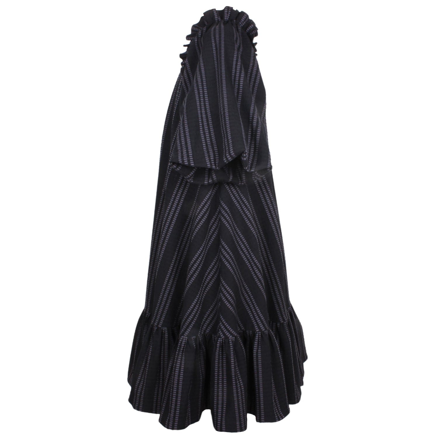 Biscuit Dress Navy Stripe 6YRS SAMPLE