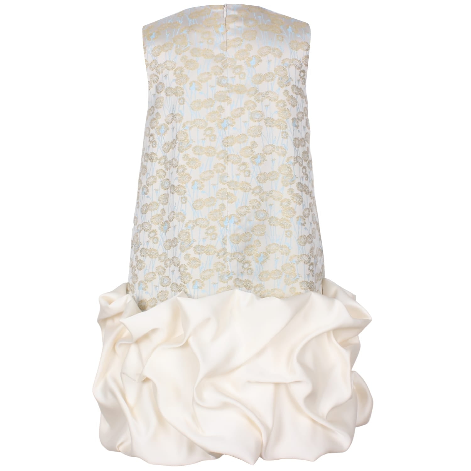 Dream Woven Dress Golden Daisy Jacquard