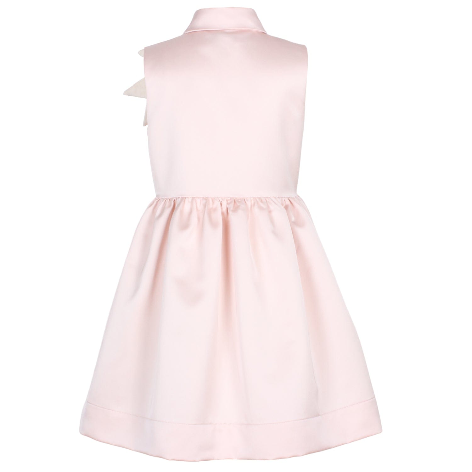 Evergreen Dress Pink Satin