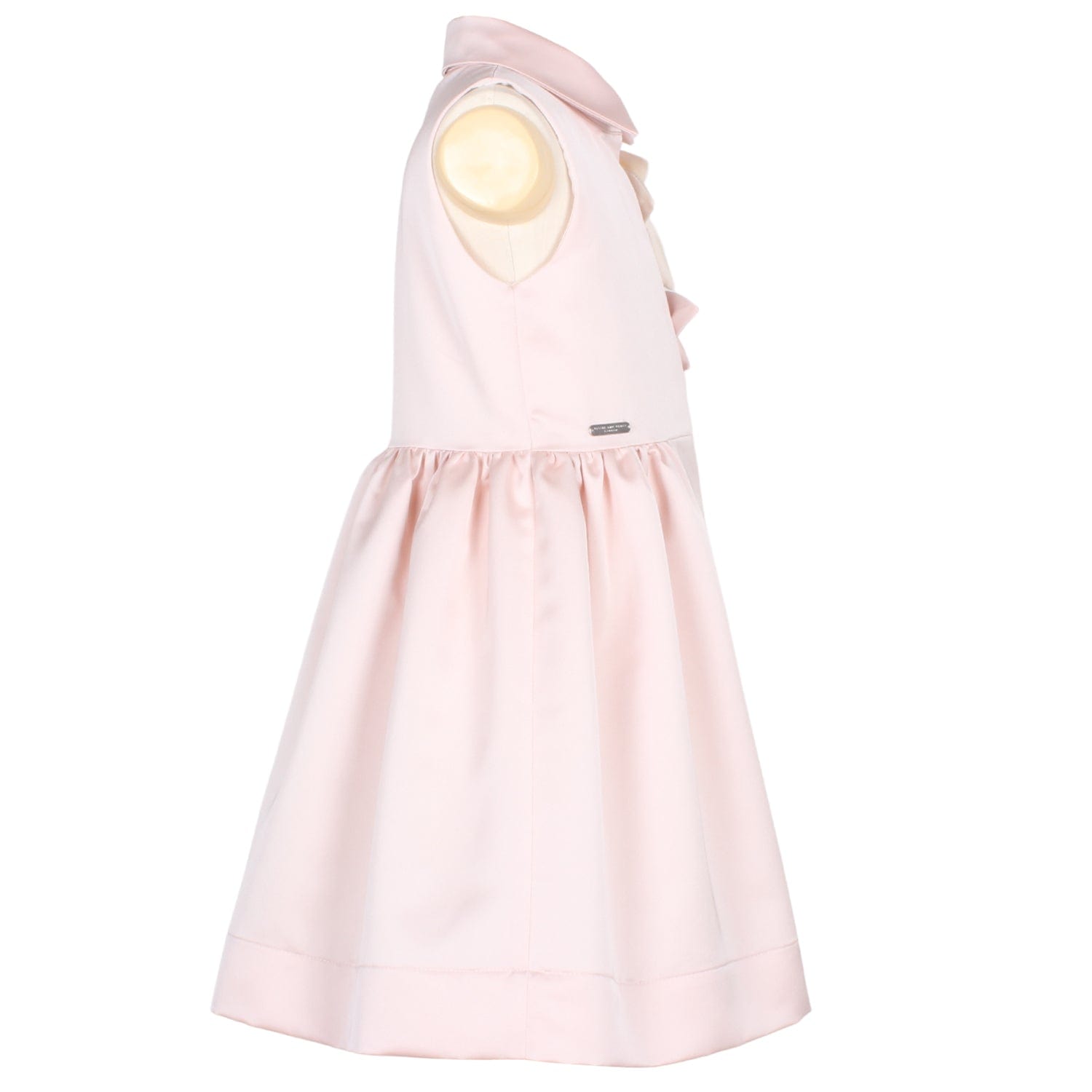 Evergreen Dress Pink Satin