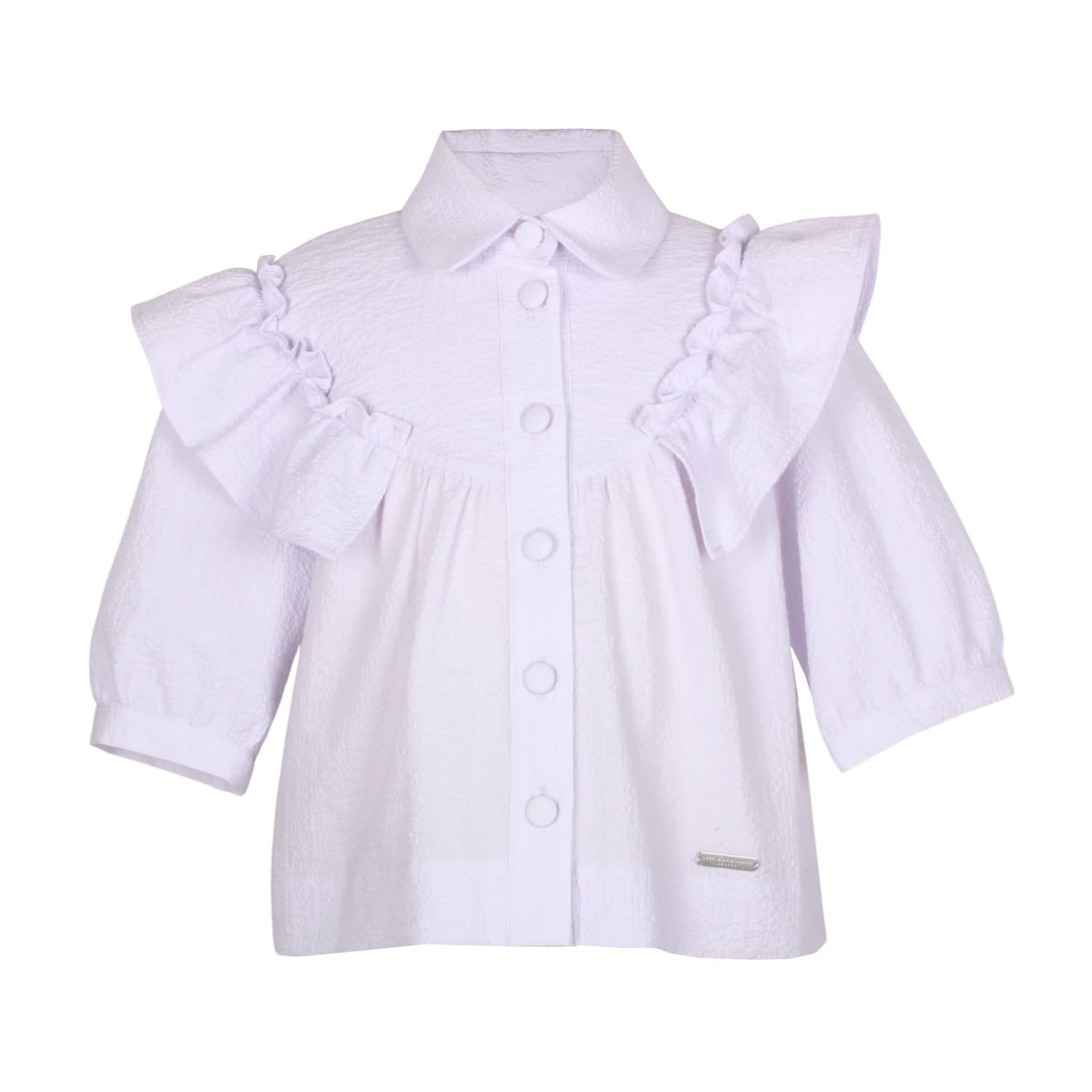 Fable Blouse Lilac Texture 6YRS SAMPLE