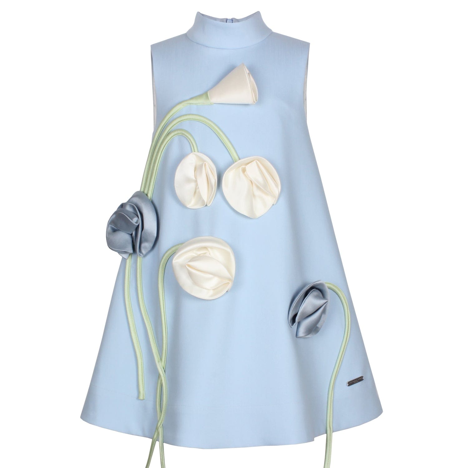 Flora Dress Light Blue