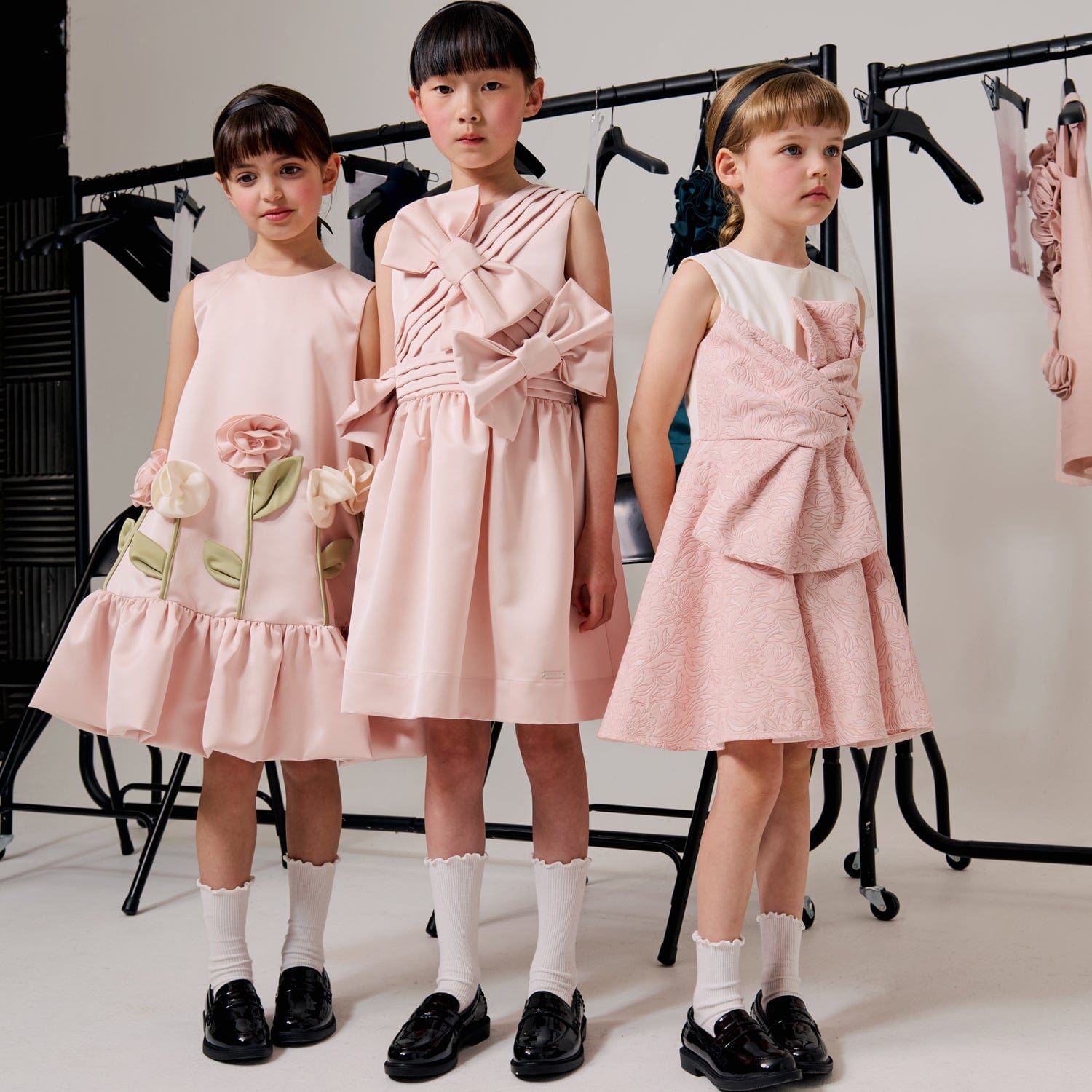 Forever and Always Dress Pink Satin