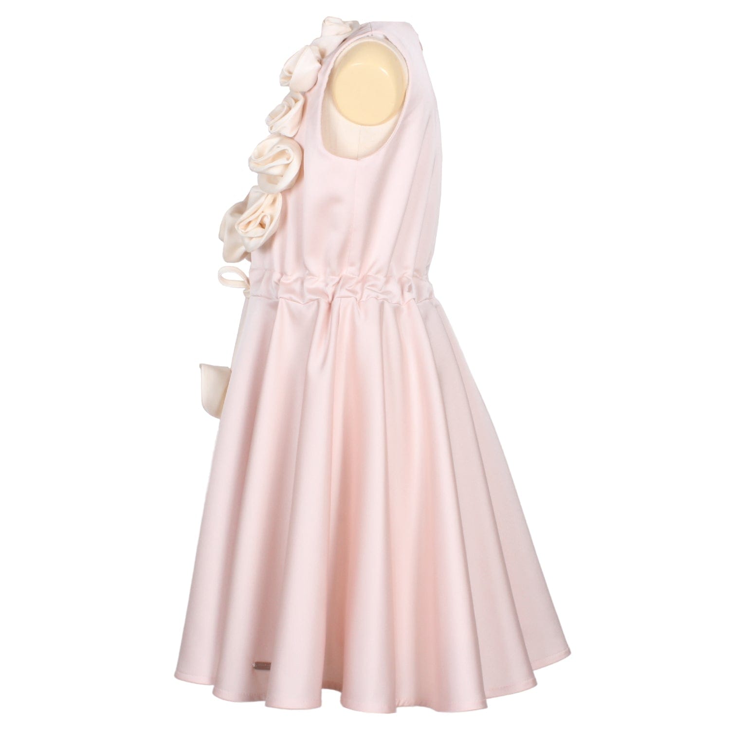 Honey Bunch Dress Pink Satin 6YRS SAMPLE