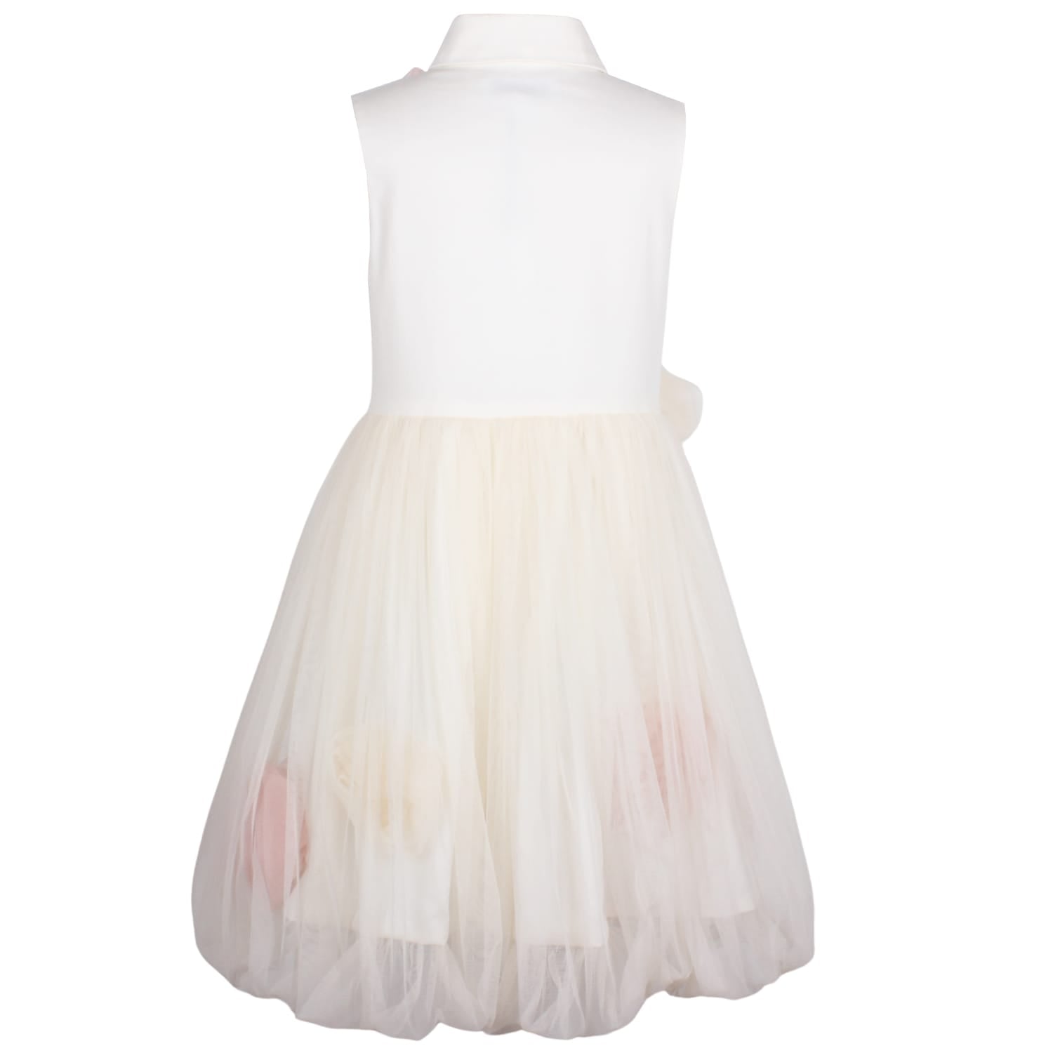 Ivy Veil Dress Off White