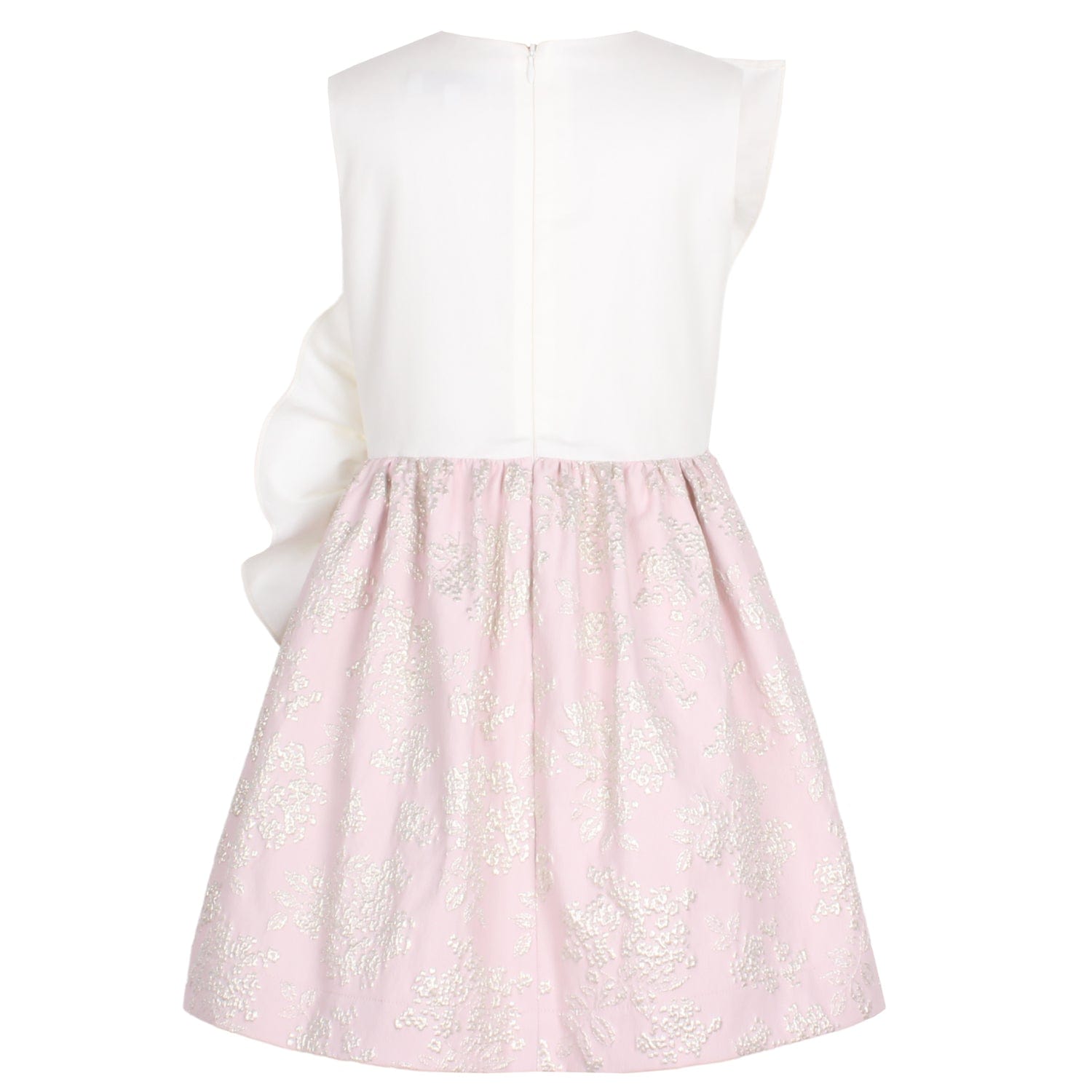 Light Breeze Dress Pink Berry Jacquard