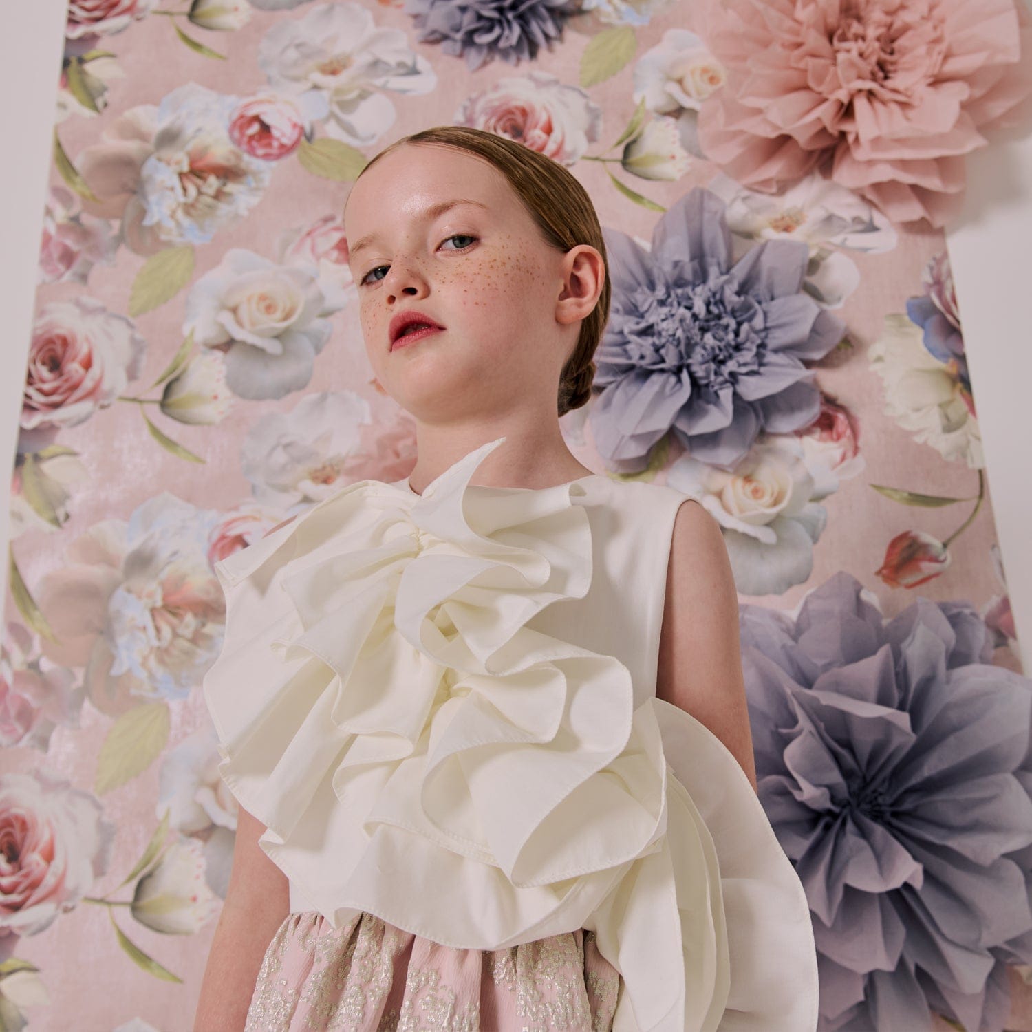 Light Breeze Dress Pink Berry Jacquard