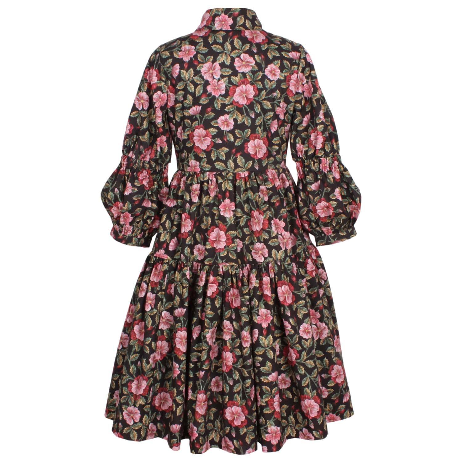Mila Dress Red Liberty Flower