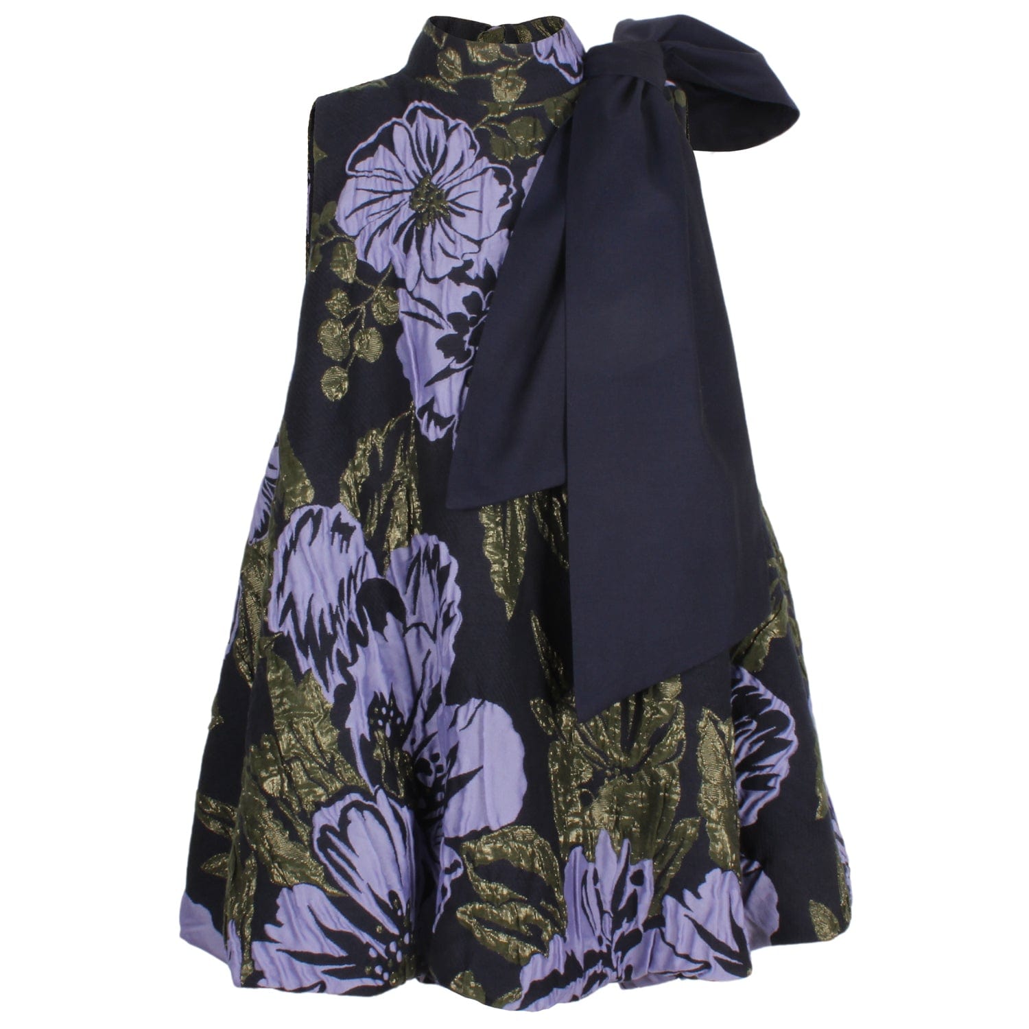 Muffin Dress Lilac Tropic Jacquard