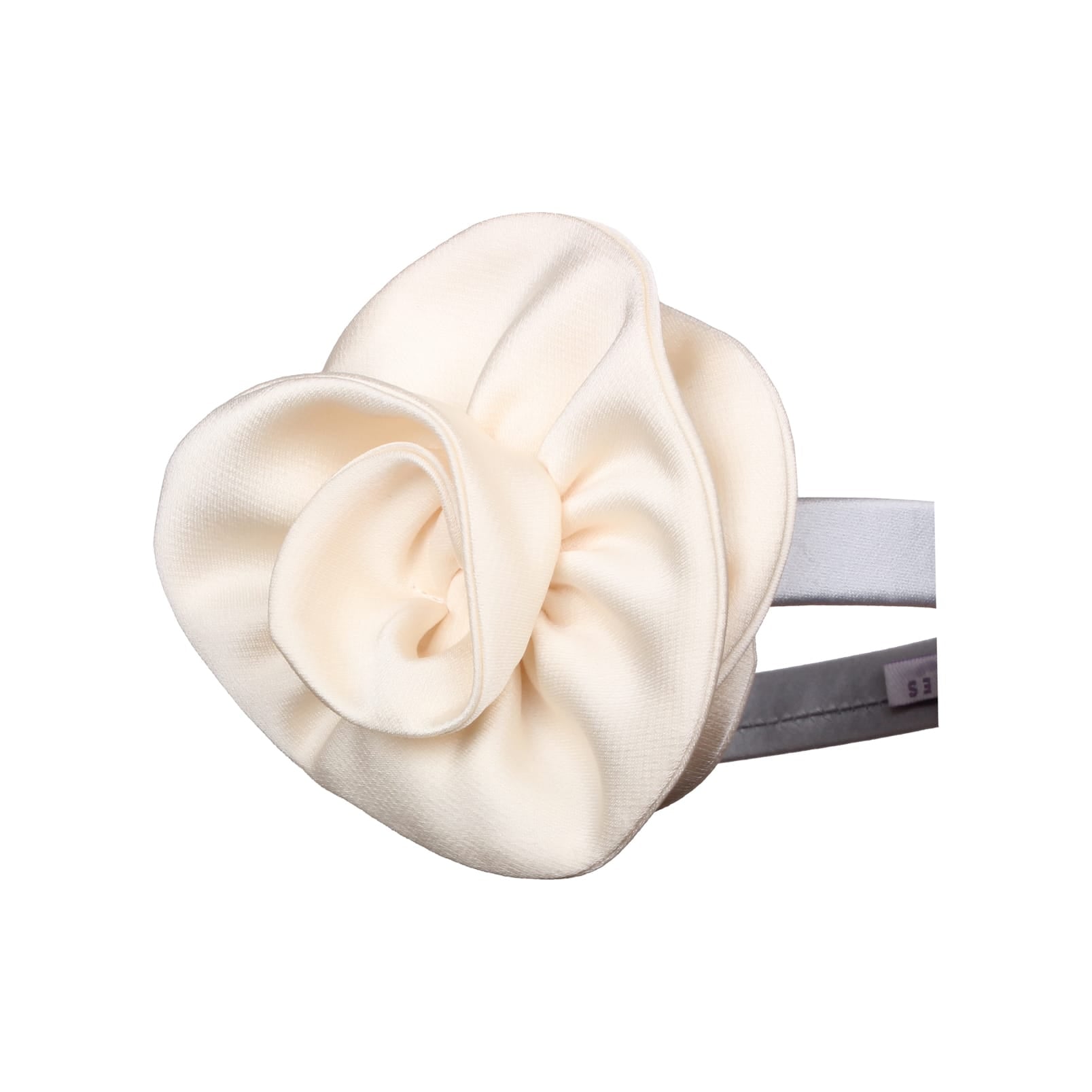 My Rose Headband Creme Satin