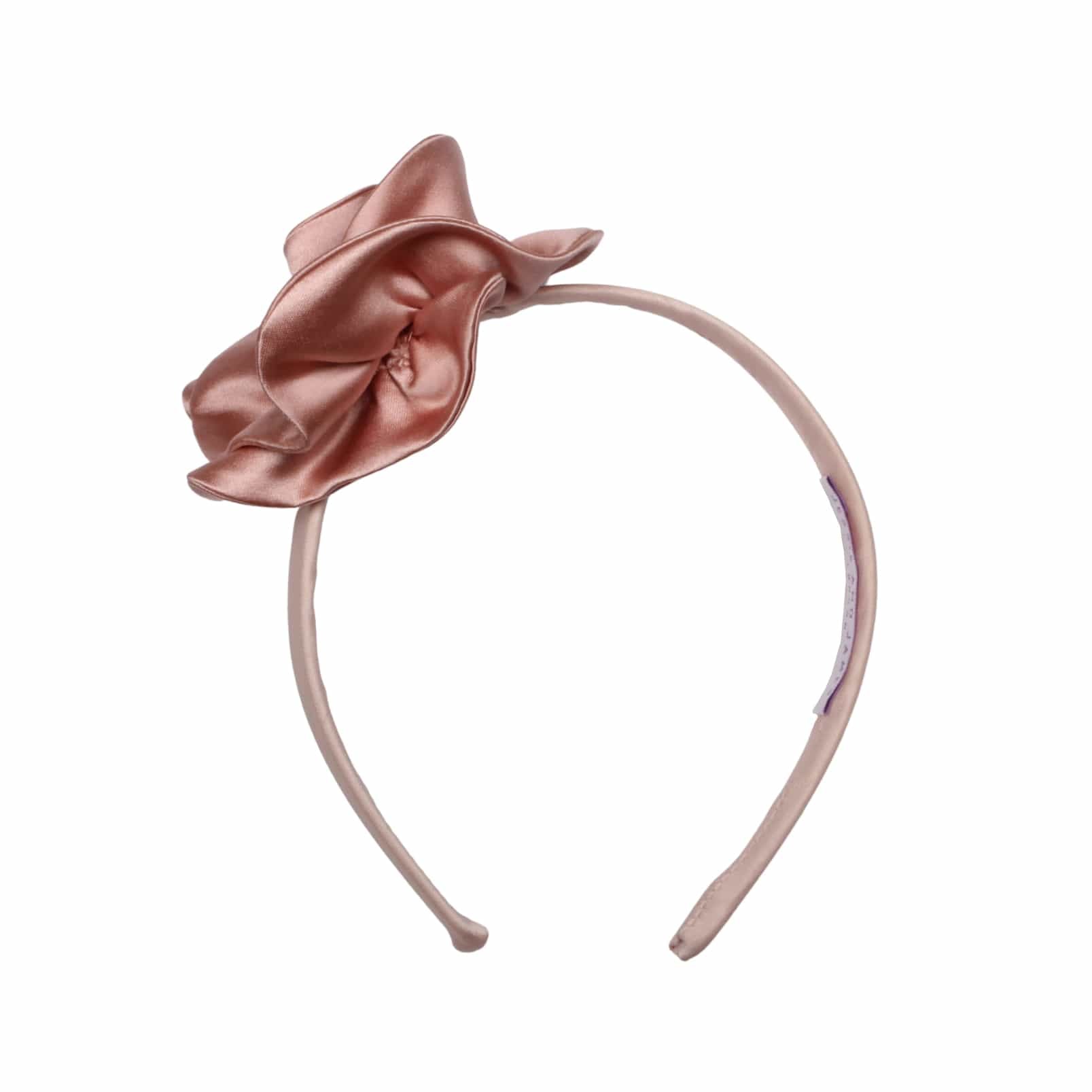 My Rose Headband Rose Pink Satin