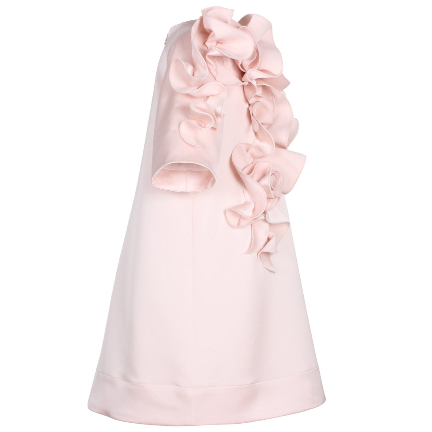 Orchard Dress Pink Satin