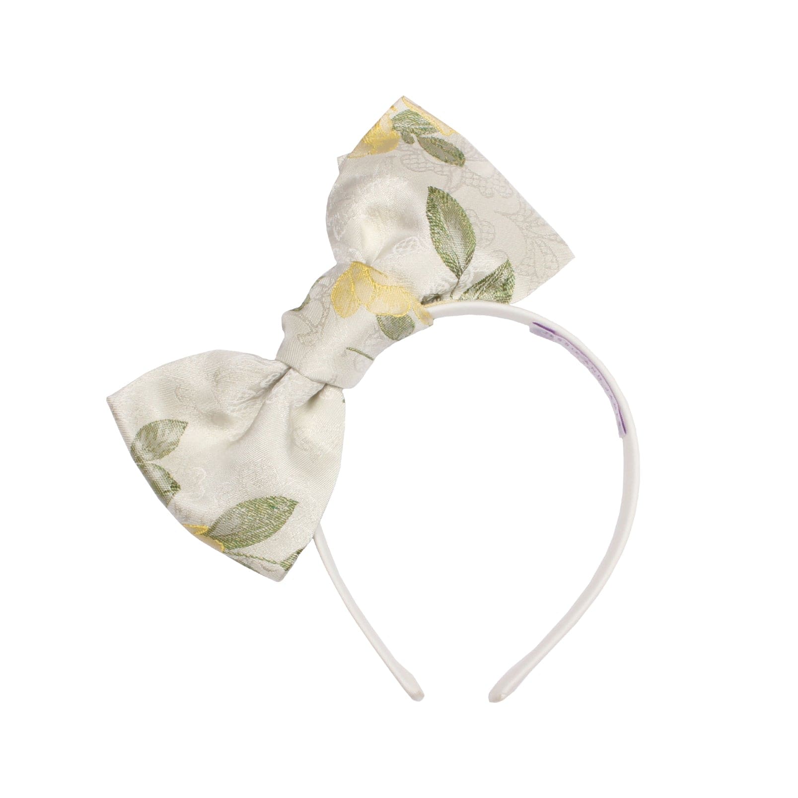 Origami Headband Springtime Floral Jacquard