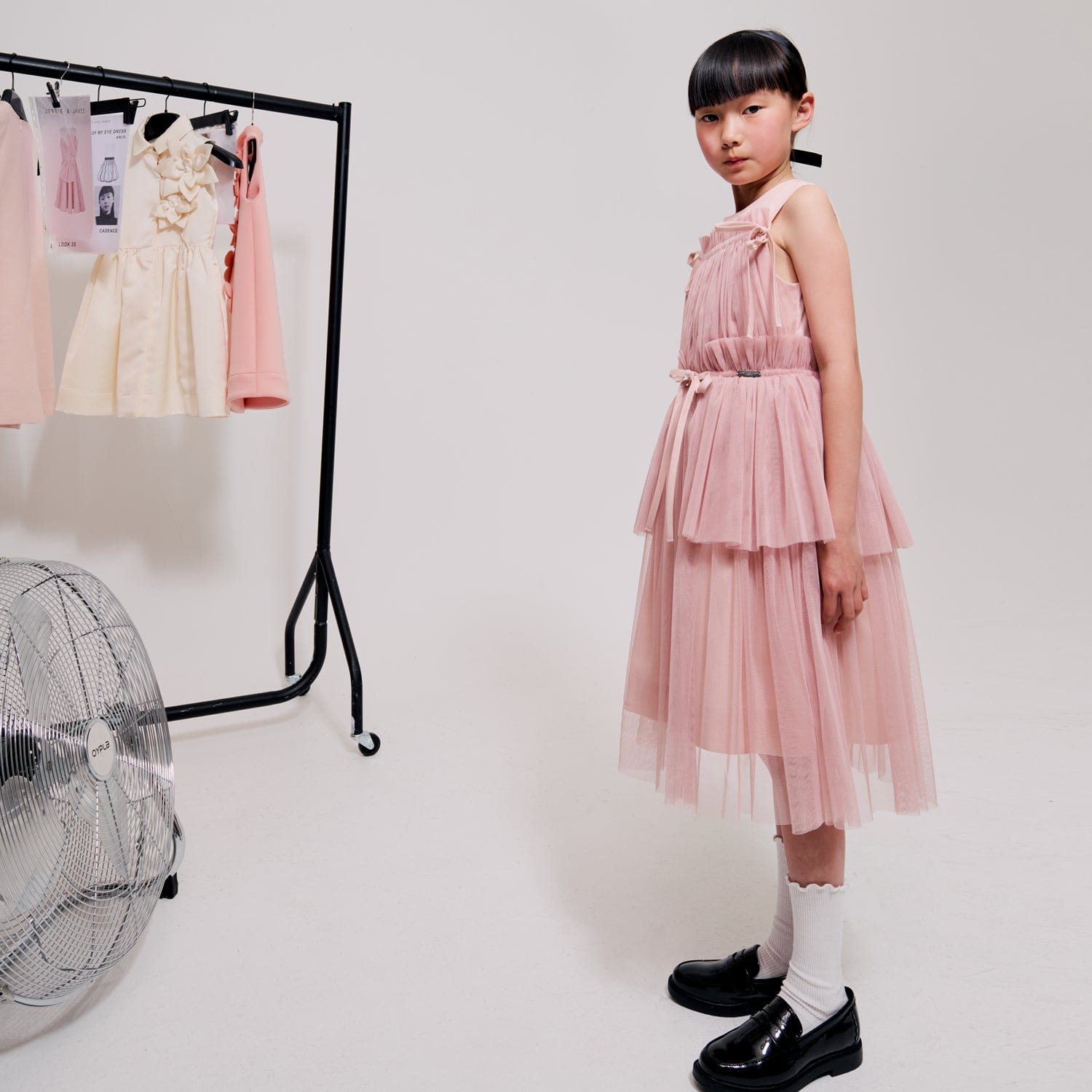 Princess Dress Pale Pink 6YRS SAMPLE