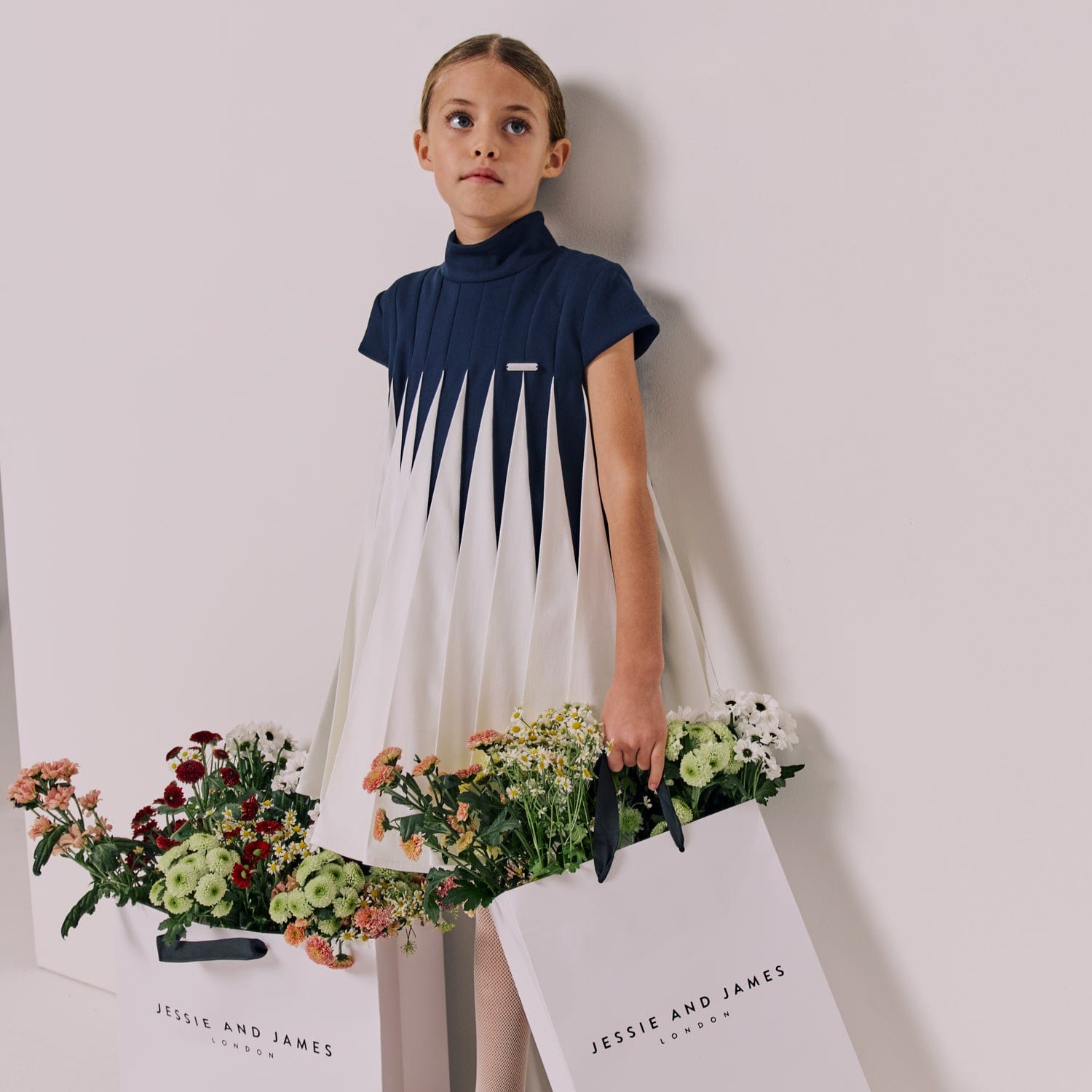 Ray Of Sunshine Dress Navy