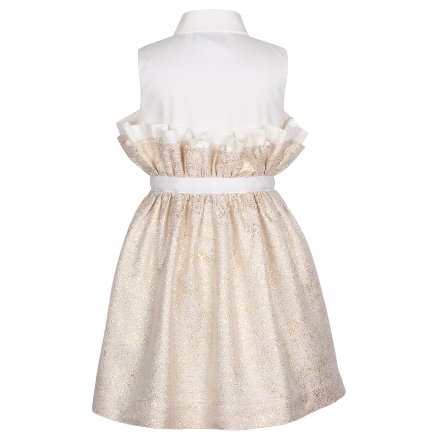 Romana Dress Gold Freckle