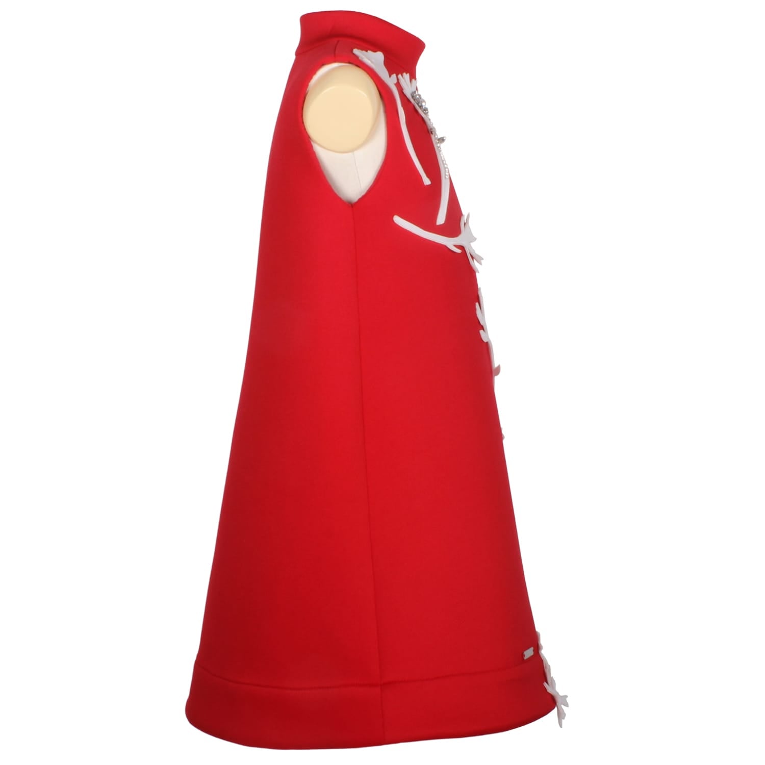 Spring In Step Dress Royal Red
