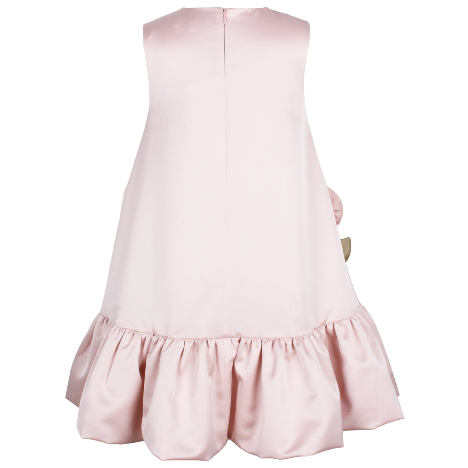 Walk In The Park Dress Pink Satin