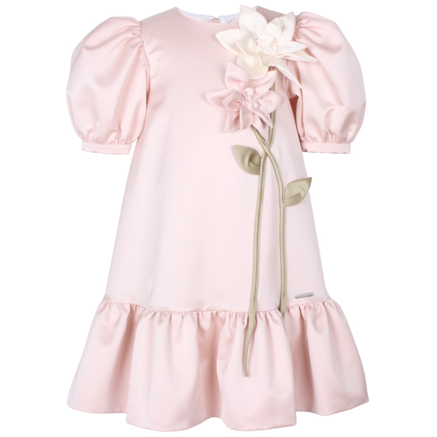 Walk In The Park Dress Pink Satin 6YRS SAMPLE
