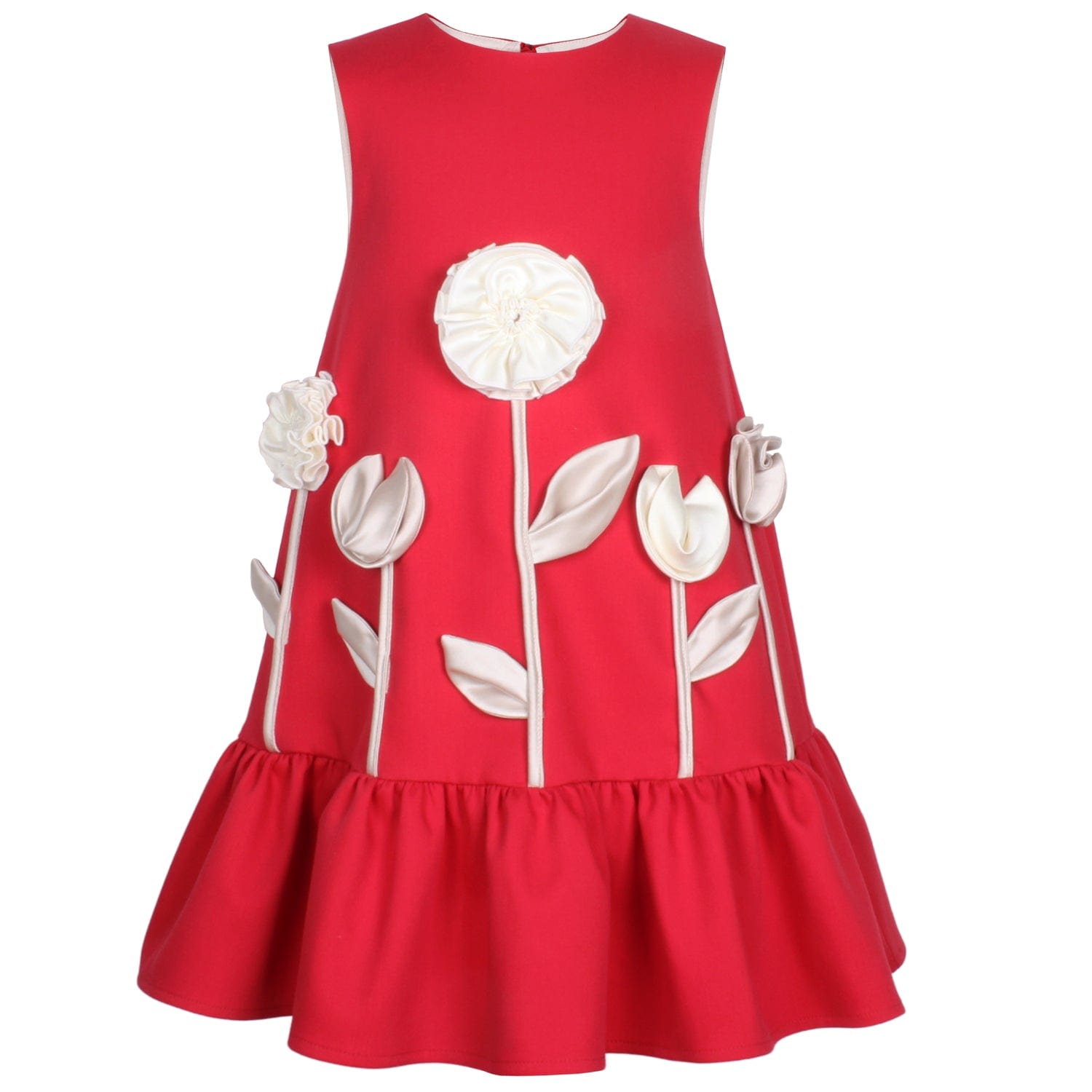 Walk In The Park Dress Royal Red