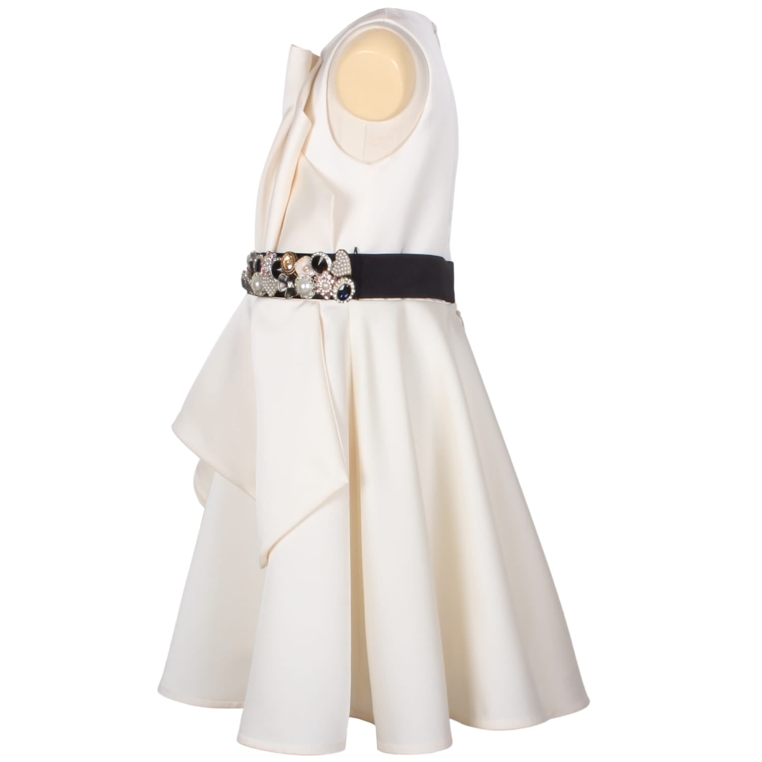 Wind And Dew Dress Creme Satin