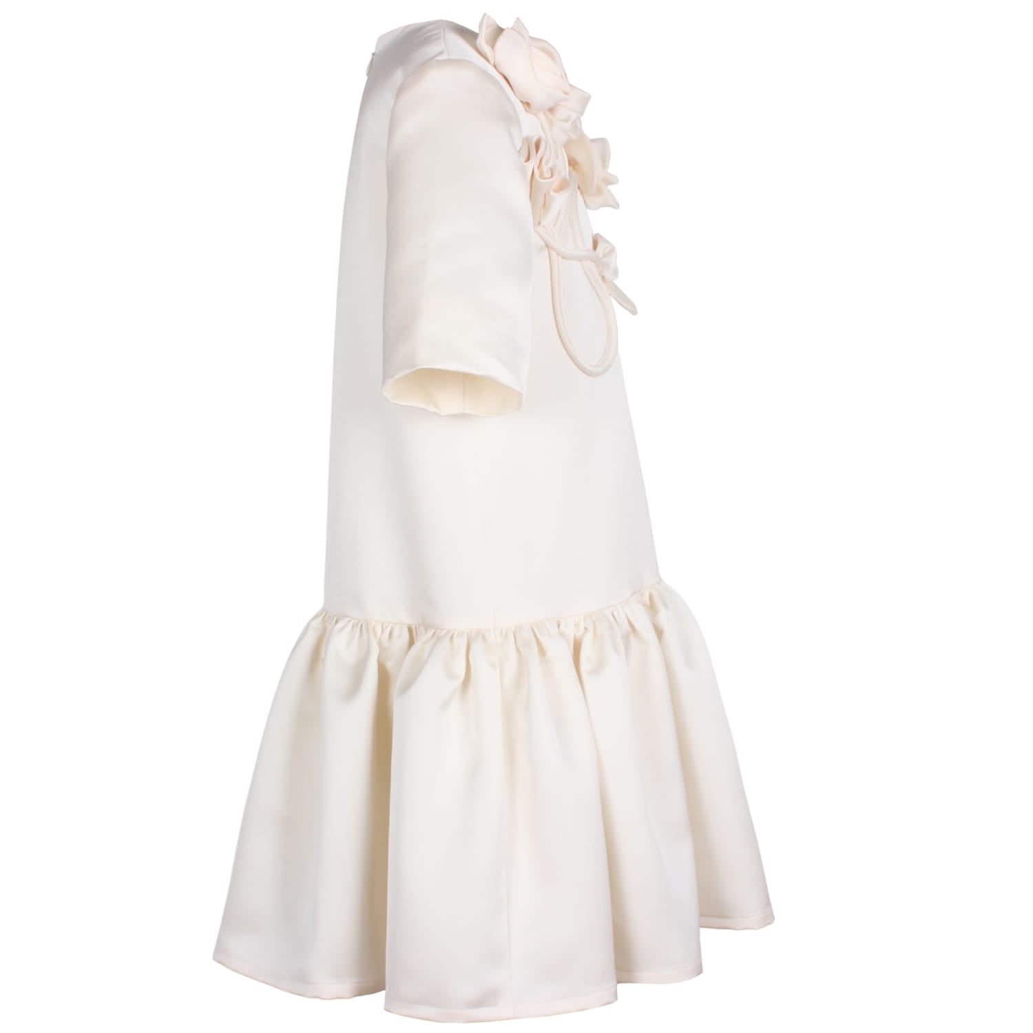 Zynnia Dress Creme Satin