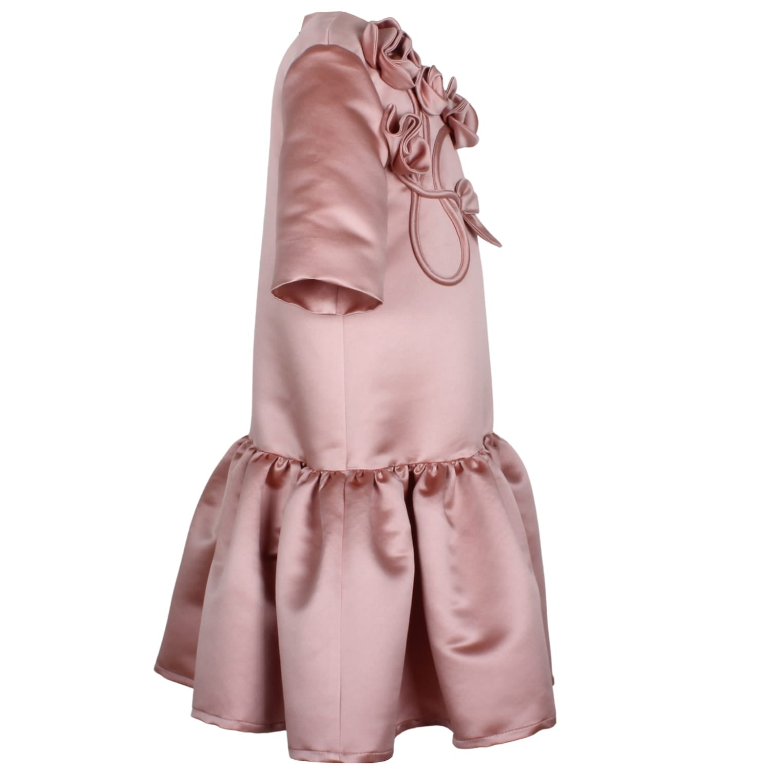 Zynnia Dress Rose Pink Satin
