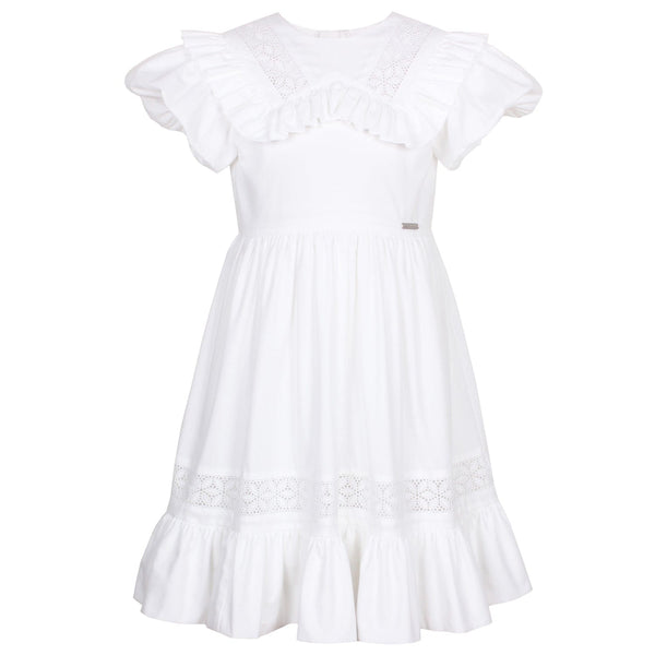 Pearl Dress Soft White 6YRS SAMPLE