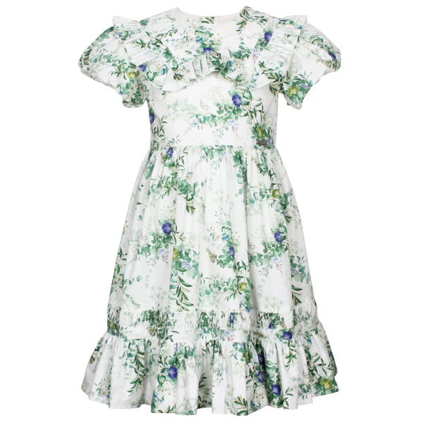 Pearl Dress Forest Flowers 6YRS SAMPLE