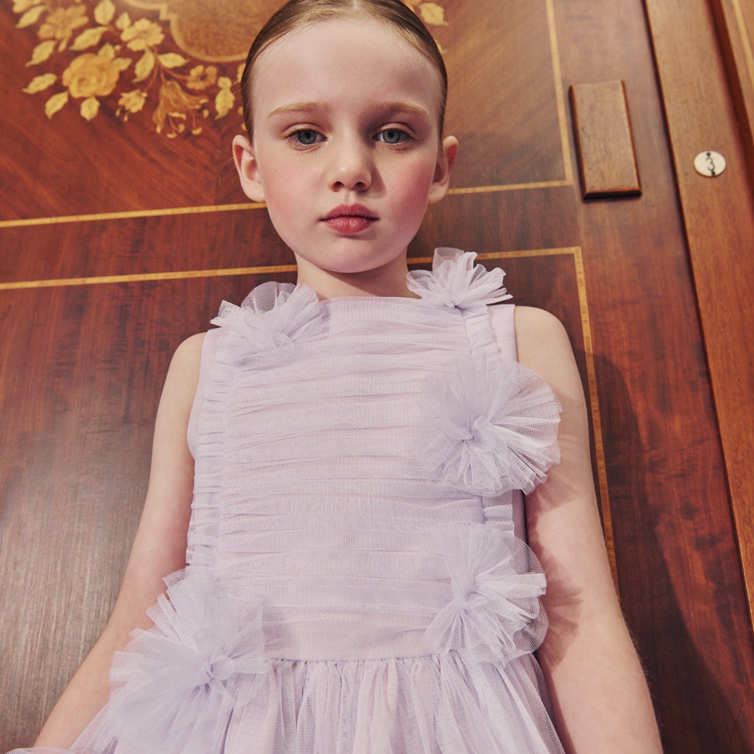 Meadow Dress Lilac Tulle