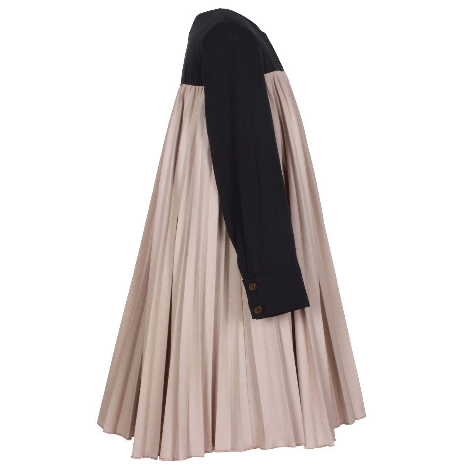 Pleats Please Dress Beige