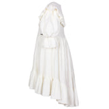 Drizzle Dress White Texture