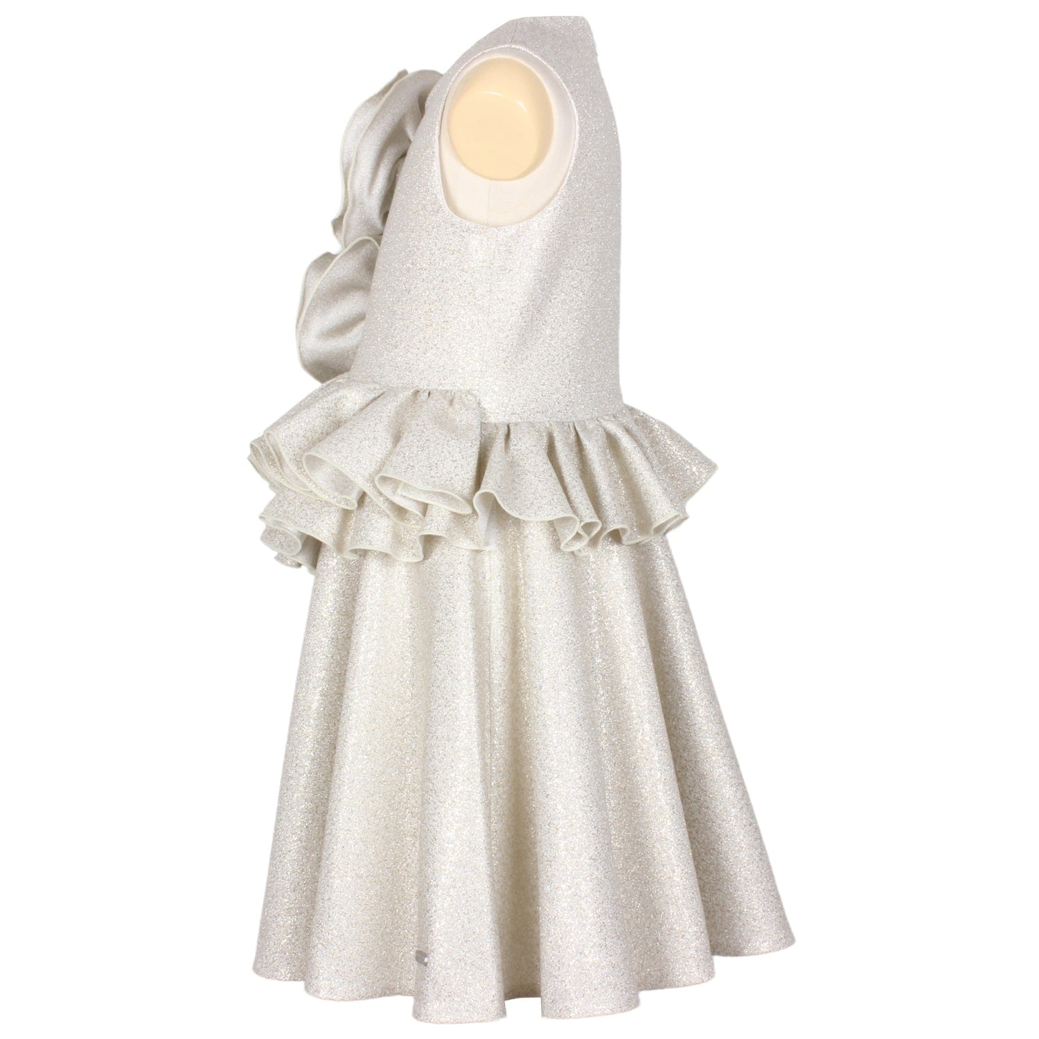 In Bloom Dress Gold Sparkle
