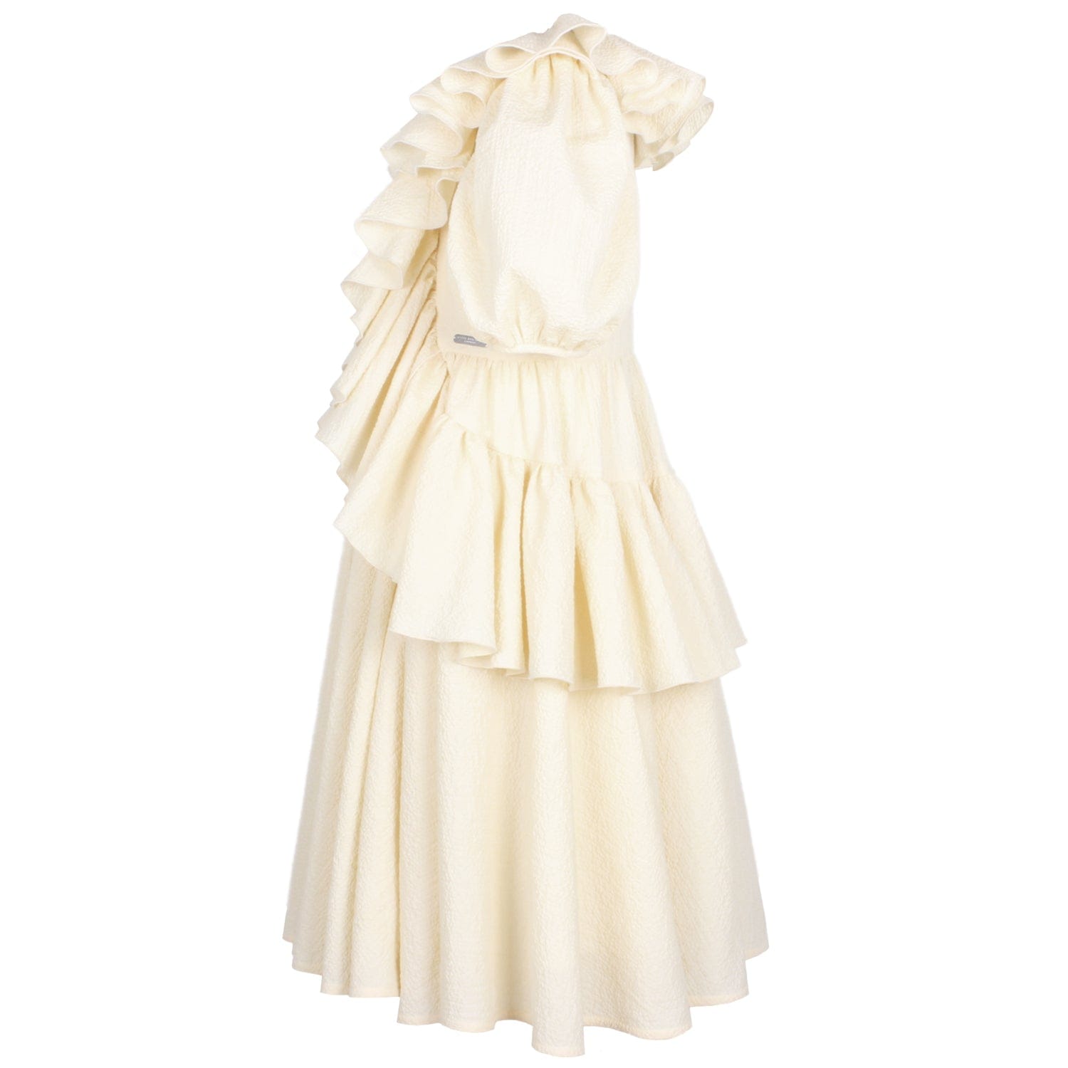 Swinging Dress Yellow Texture 6YRS SAMPLE