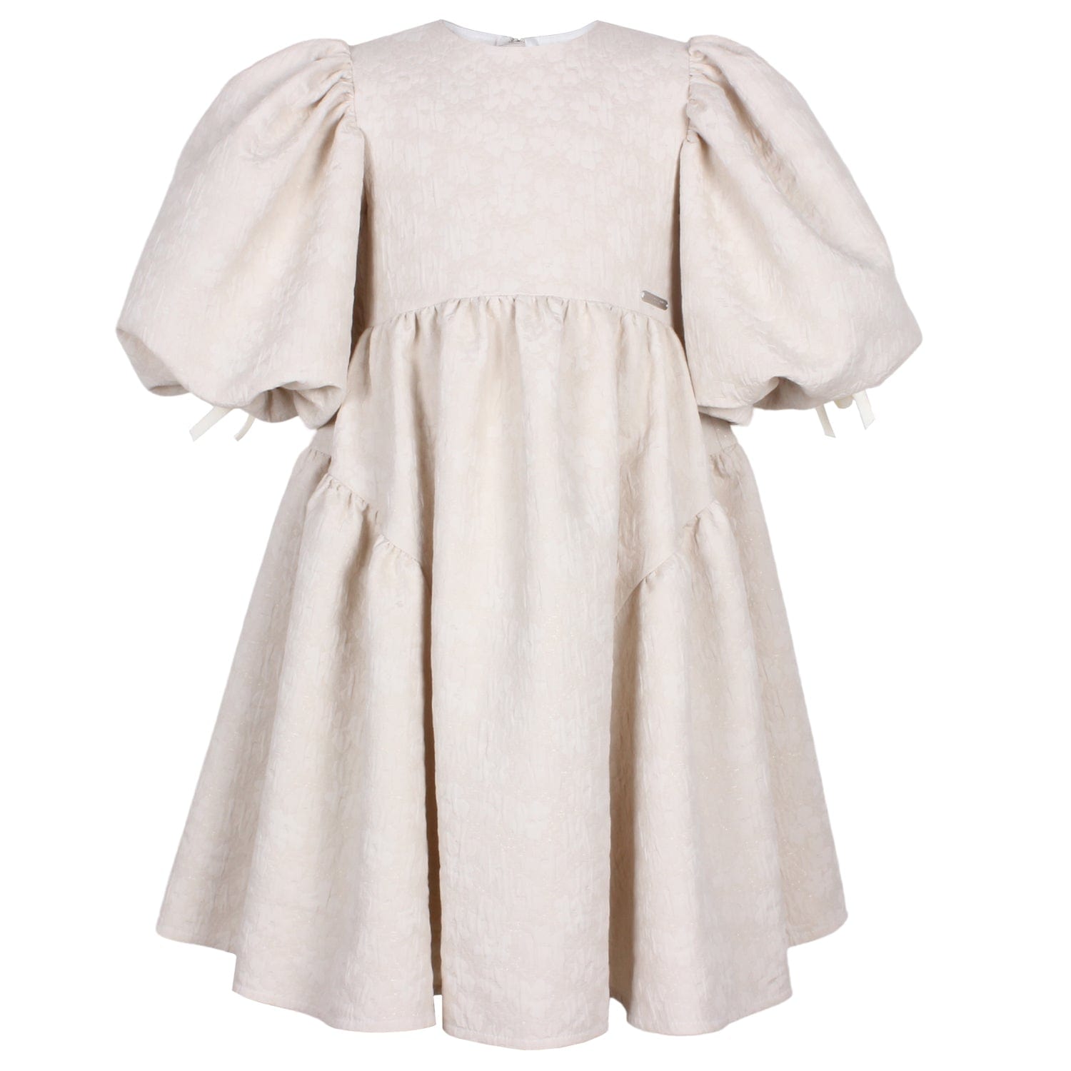 Beautiful Dress Creme Flower 6YRS SAMPLE