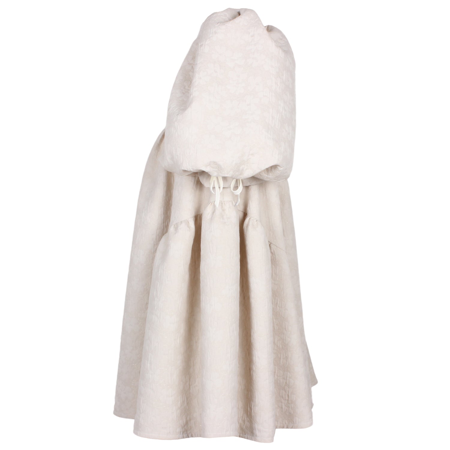 Beautiful Dress Creme Flower 6YRS SAMPLE
